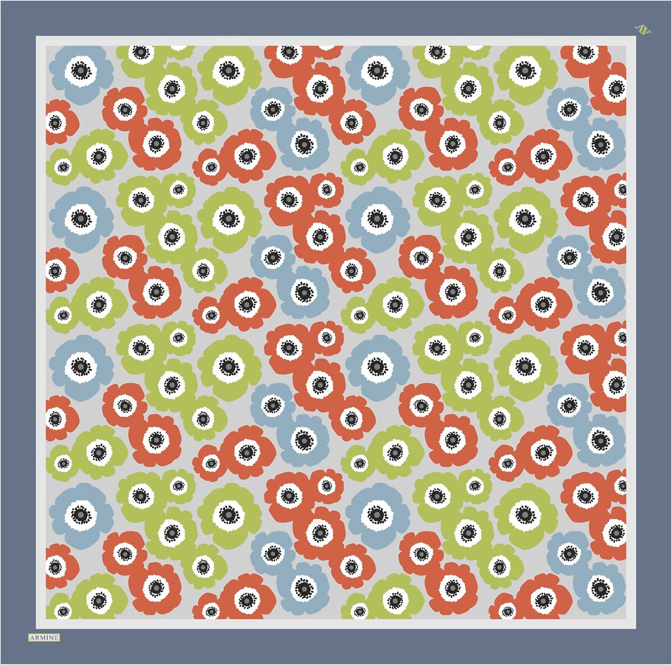 ARMİNE TWILL SAF İPEK EŞARP 9106D 