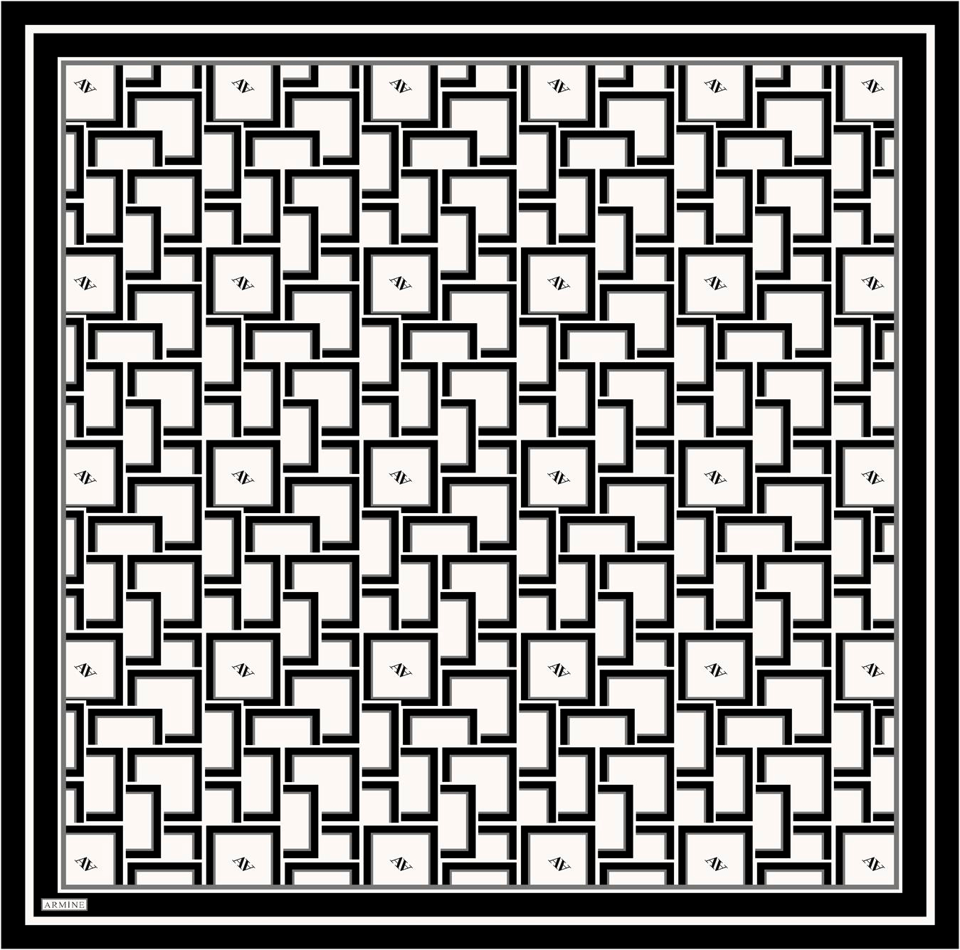 ARMİNE TWILL SAF İPEK EŞARP 9132D 