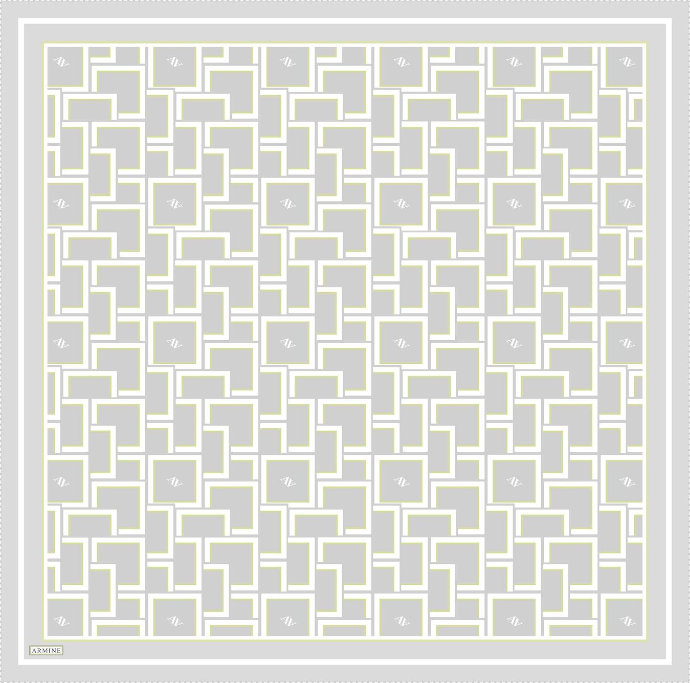ARMİNE TWILL SAF İPEK EŞARP 9132D 