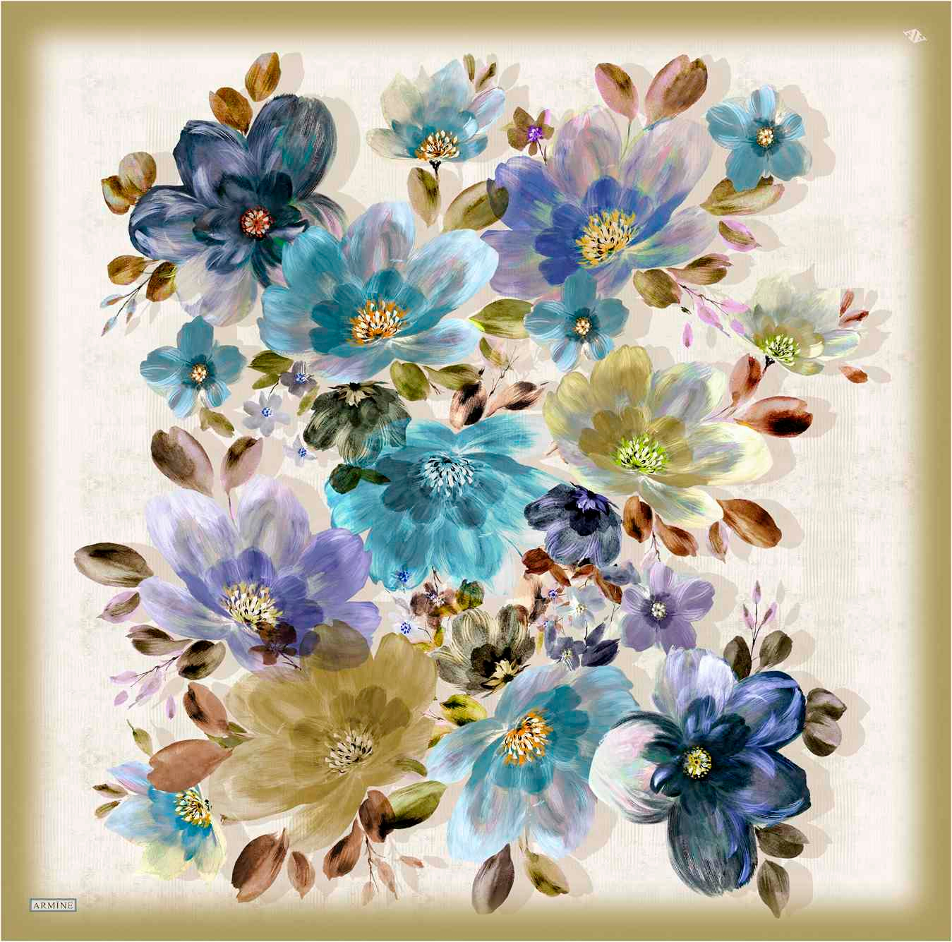 ARMİNE TWILL SAF İPEK EŞARP 9133D 