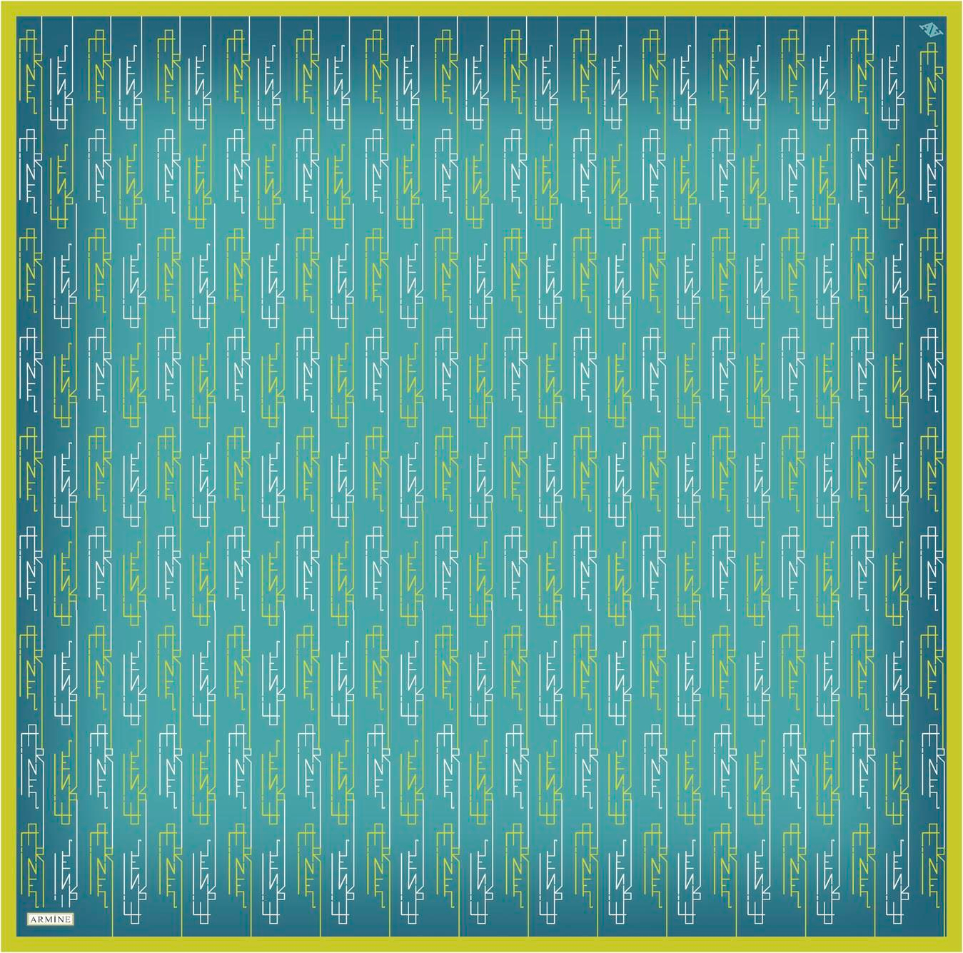ARMİNE TWILL SAF İPEK EŞARP 9142D 