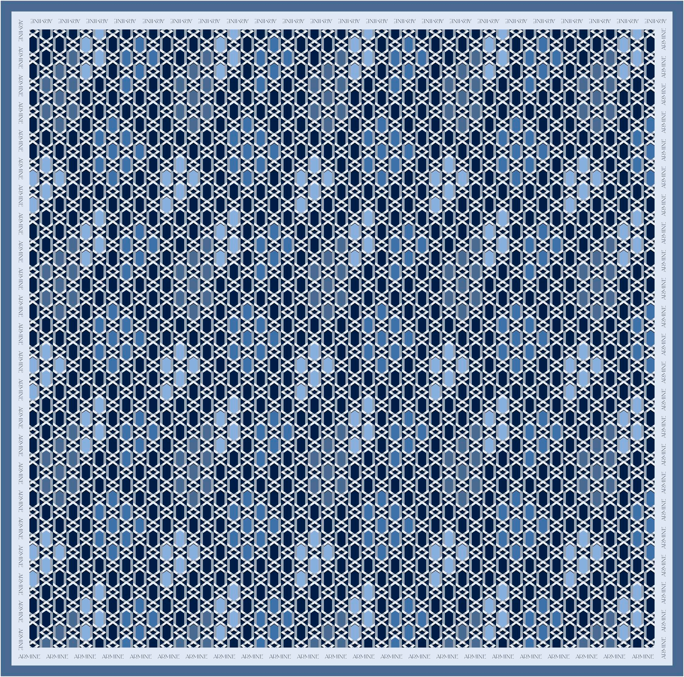 ARMİNE TWILL SAF İPEK EŞARP 9144D 