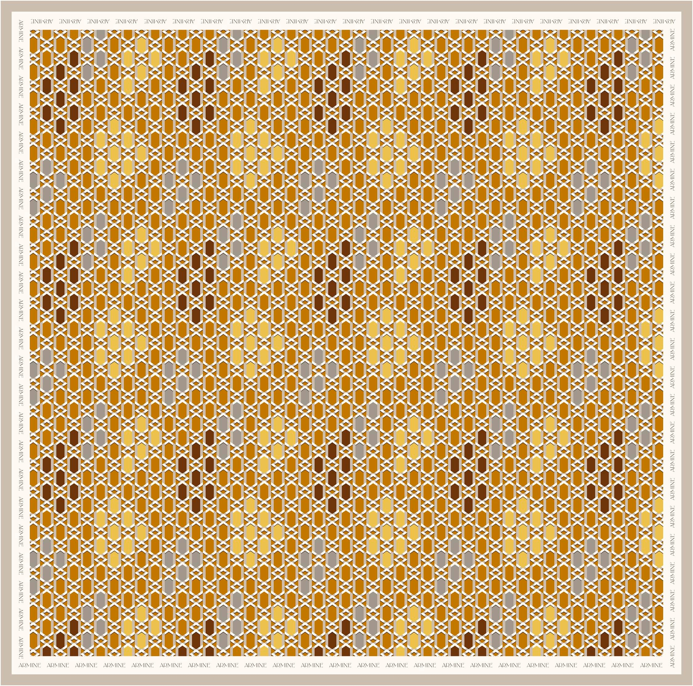 ARMİNE TWILL SAF İPEK EŞARP 9144D 