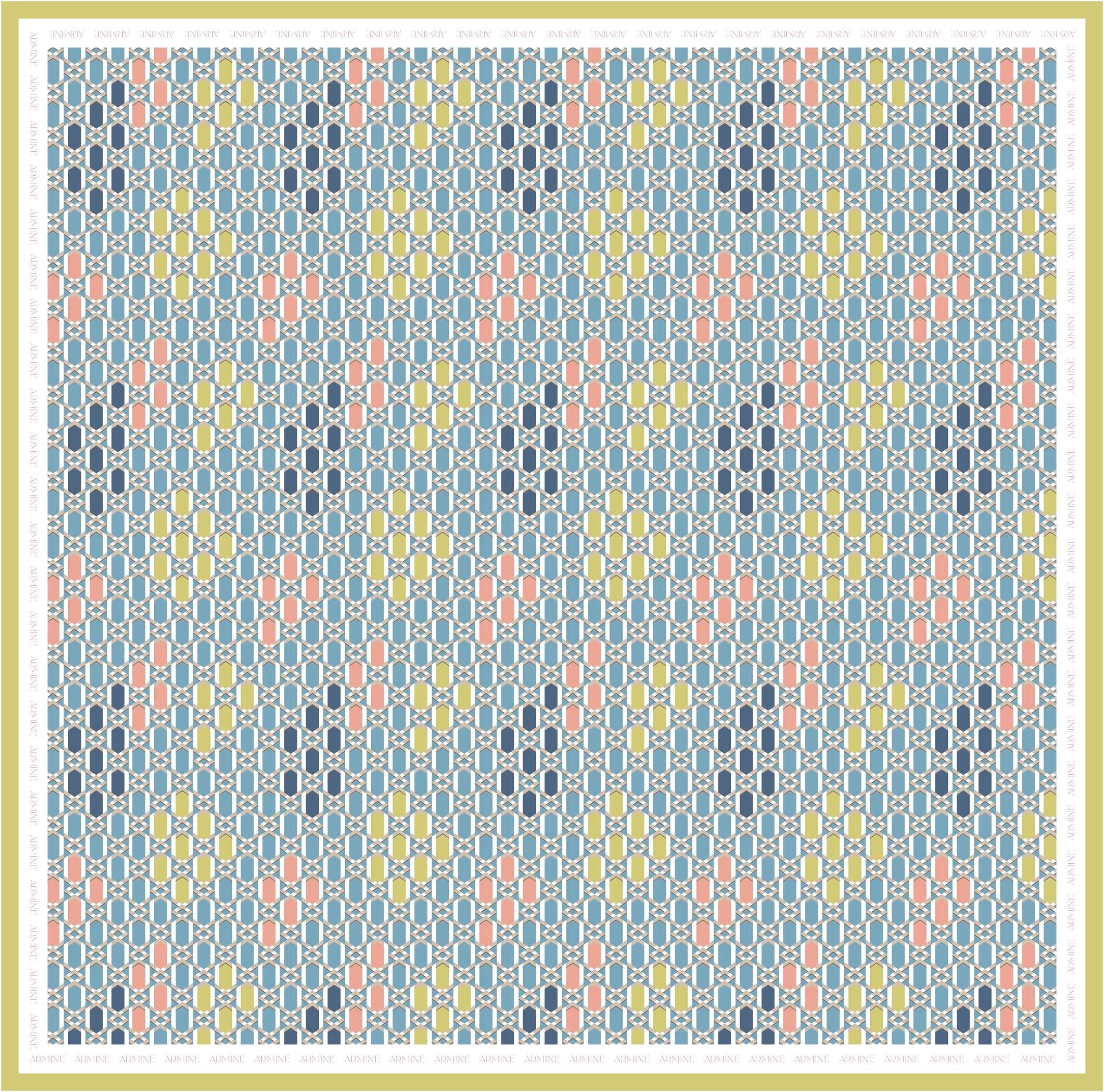 ARMİNE TWILL SAF İPEK EŞARP 9144D 