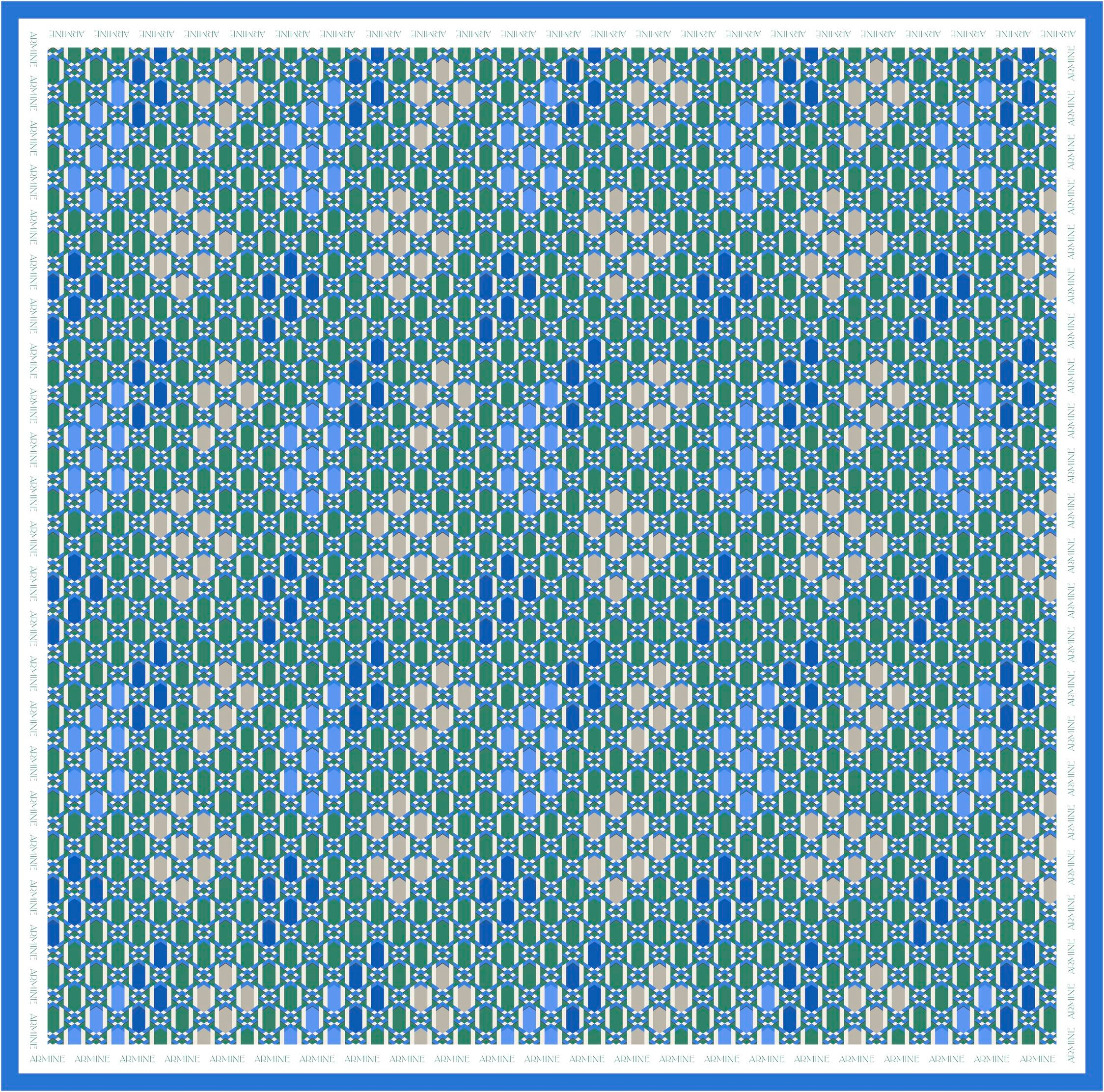 ARMİNE TWILL SAF İPEK EŞARP 9144D 