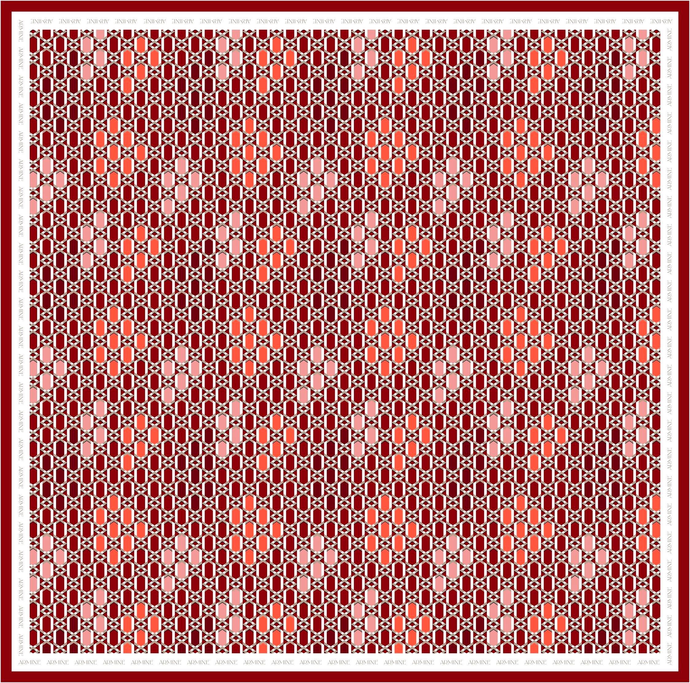 ARMİNE TWILL SAF İPEK EŞARP 9144D 