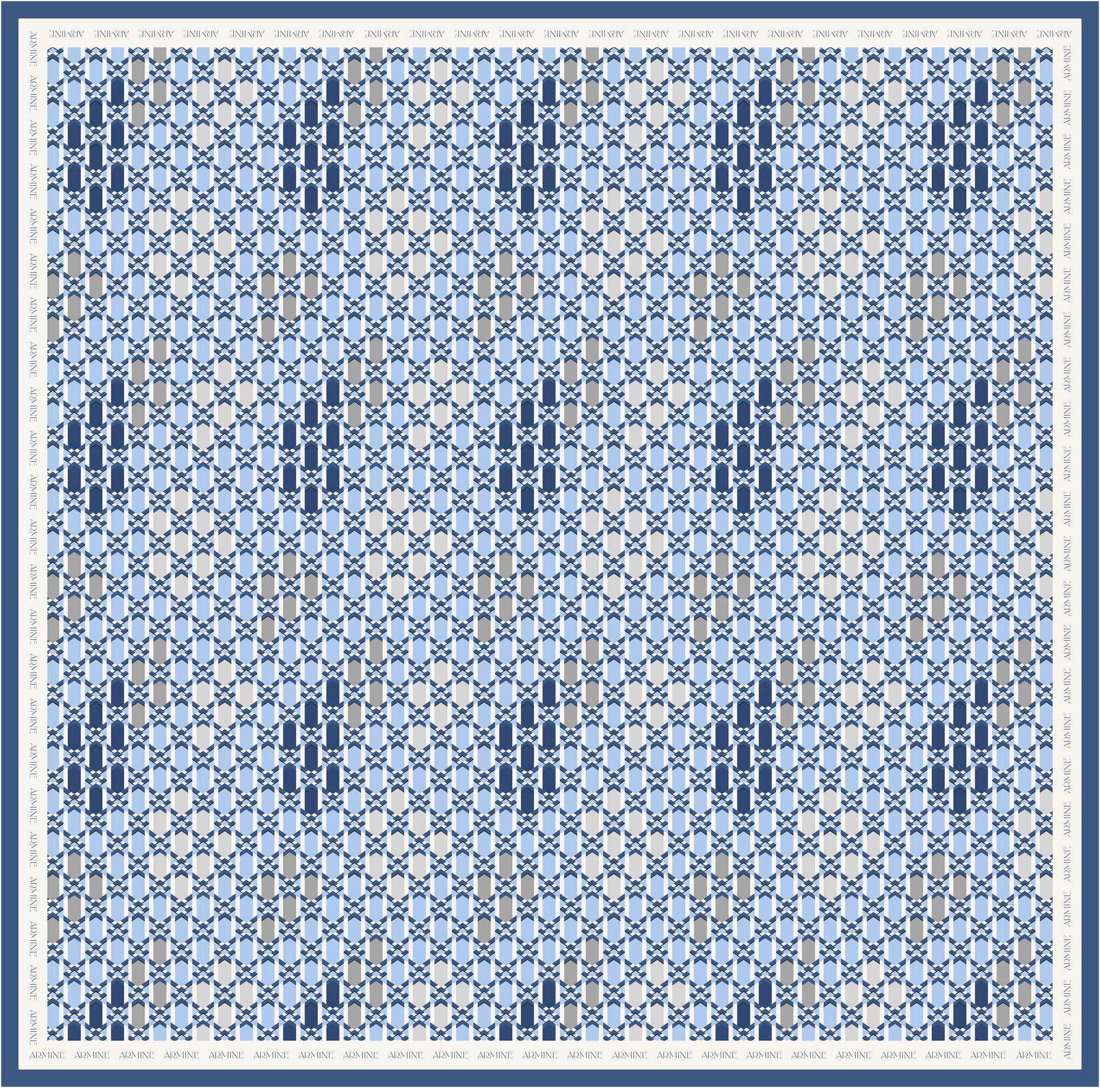 ARMİNE TWILL SAF İPEK EŞARP 9144D 