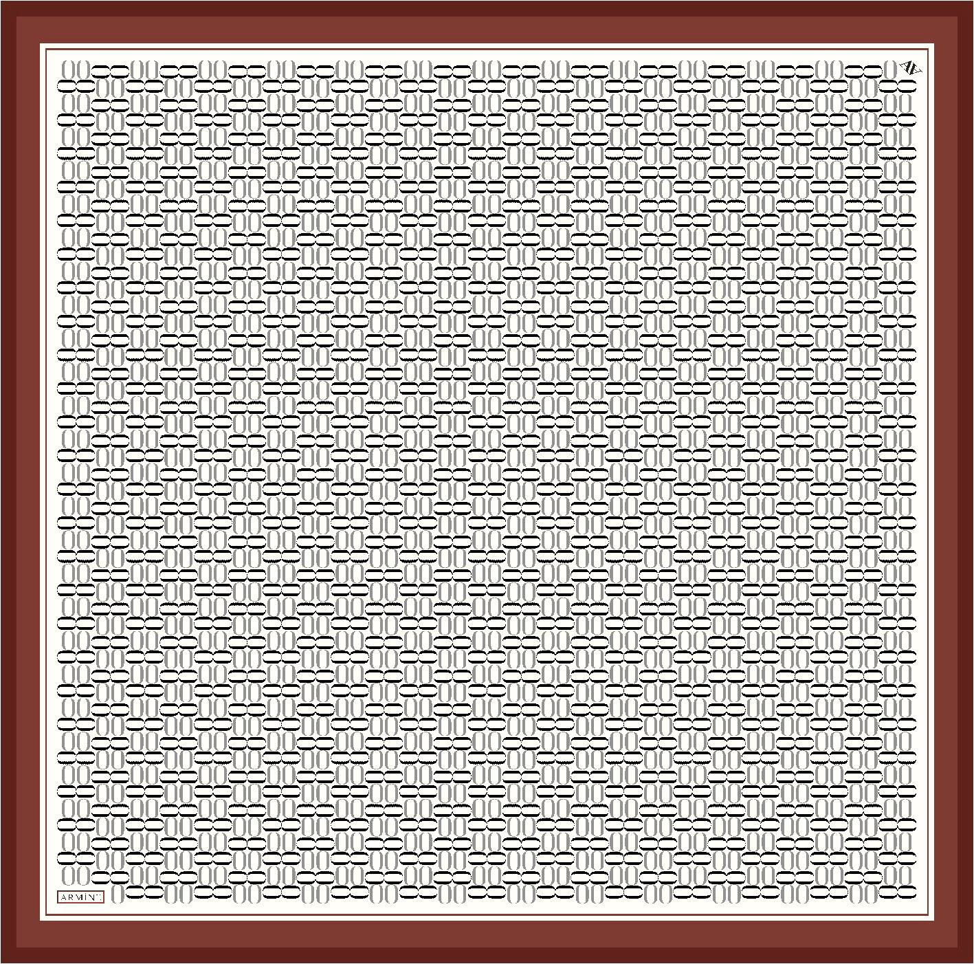 ARMİNE TWILL SAF İPEK EŞARP 9149D 