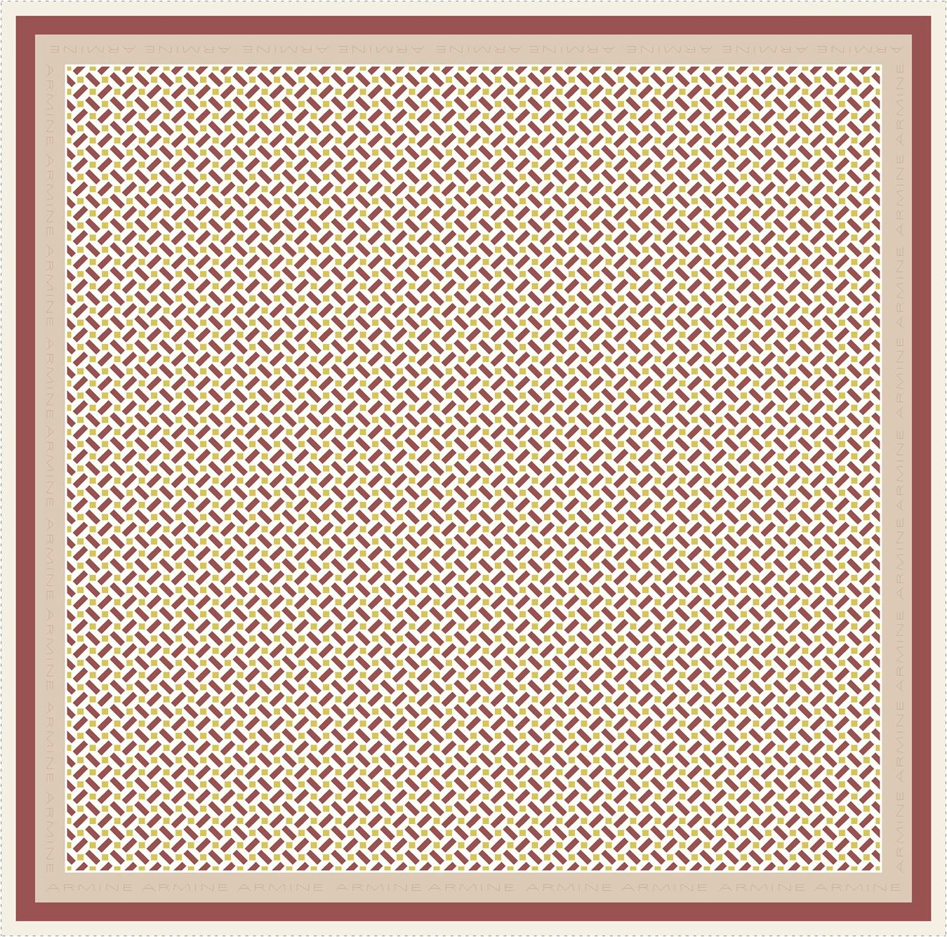 ARMİNE TWILL SAF İPEK EŞARP 9151D 