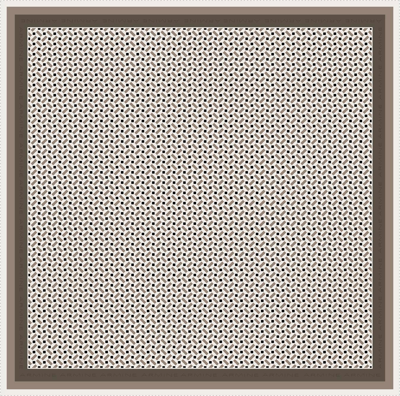 ARMİNE TWILL SAF İPEK EŞARP 9151D 