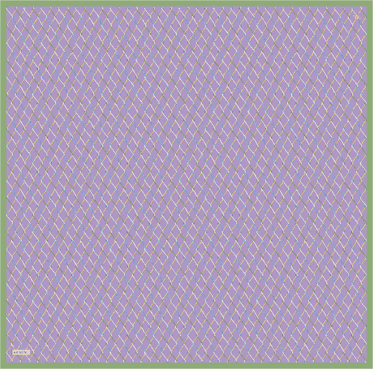 ARMİNE TWILL SAF İPEK EŞARP 9152D 