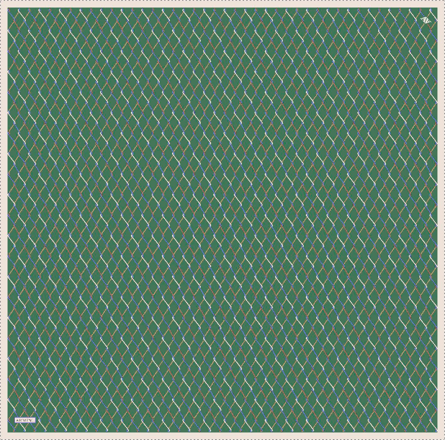 ARMİNE TWILL SAF İPEK EŞARP 9152D 