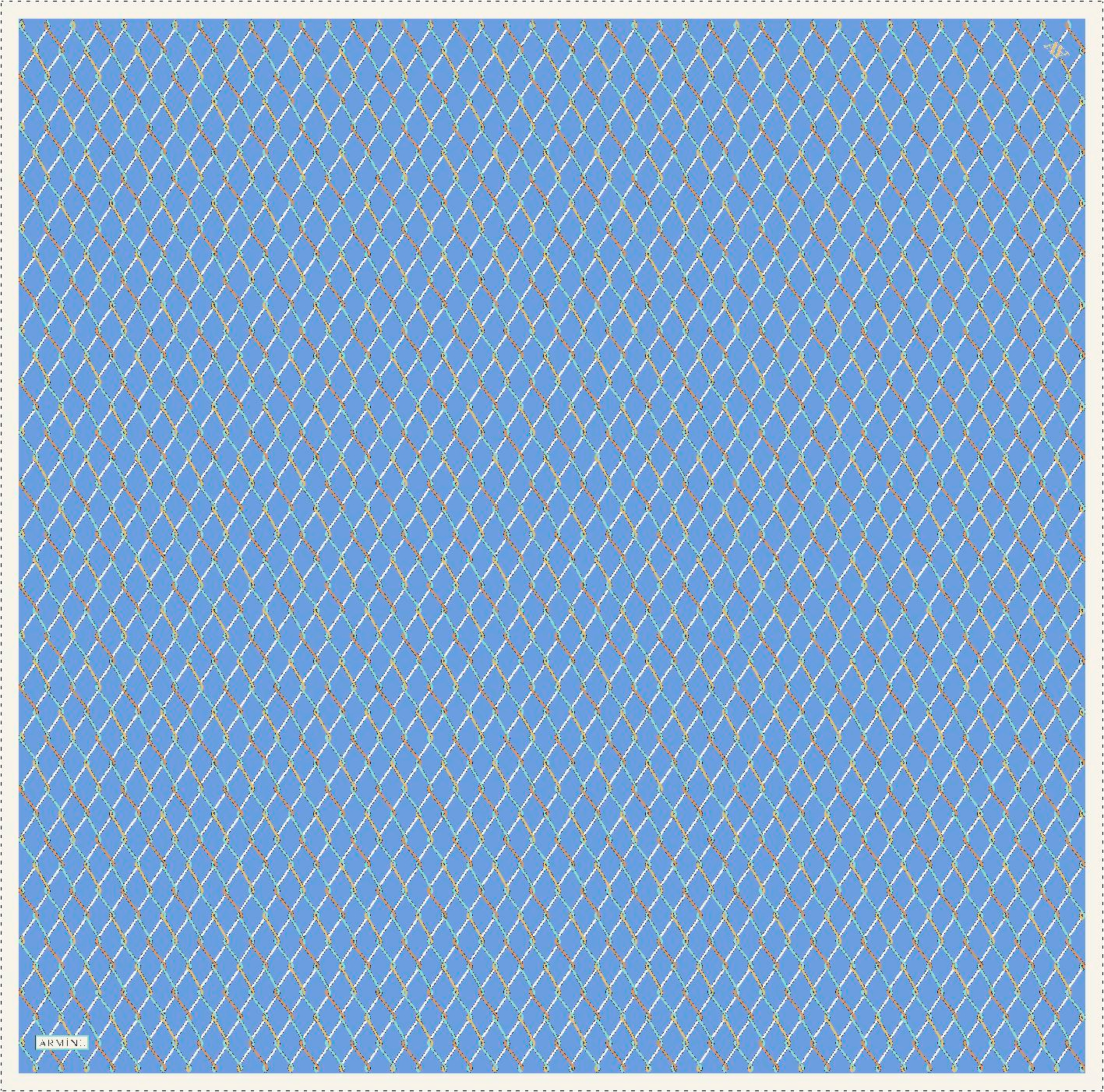 ARMİNE TWILL SAF İPEK EŞARP 9152D 
