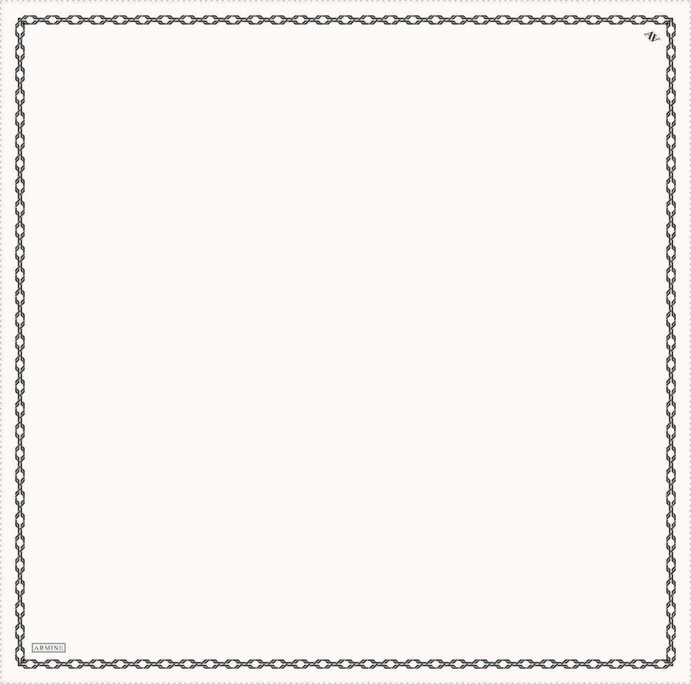 ARMİNE TWILL SAF İPEK EŞARP 9154D 