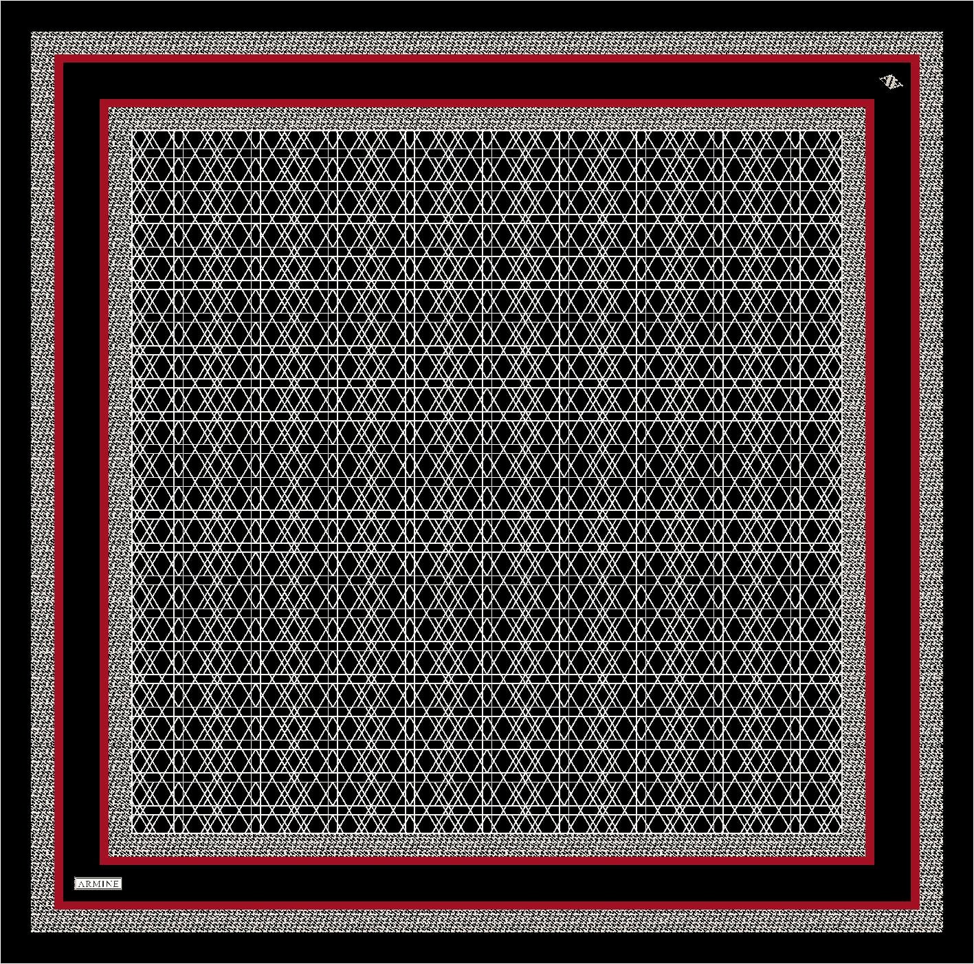 ARMİNE TWILL SAF İPEK EŞARP 9167D 