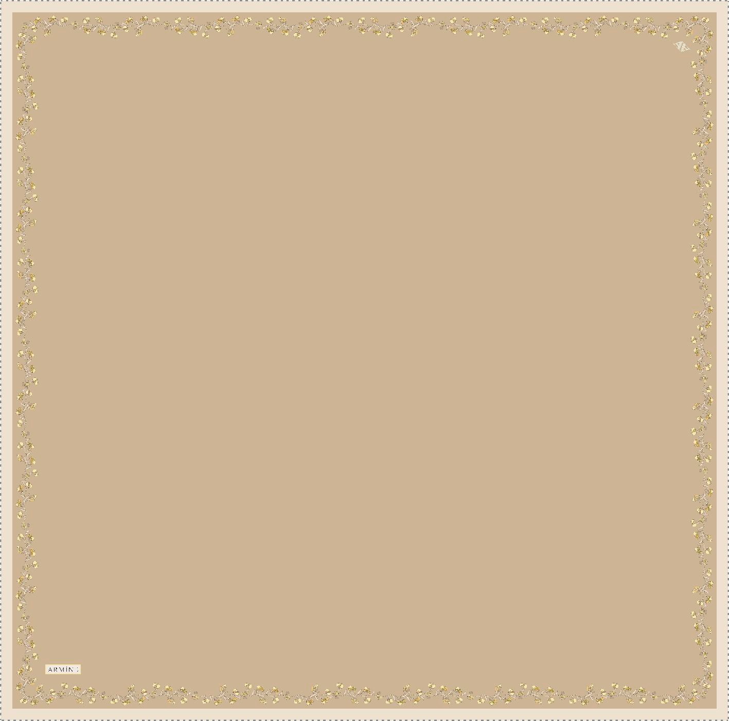 ARMİNE TWILL SAF İPEK EŞARP 9168D 