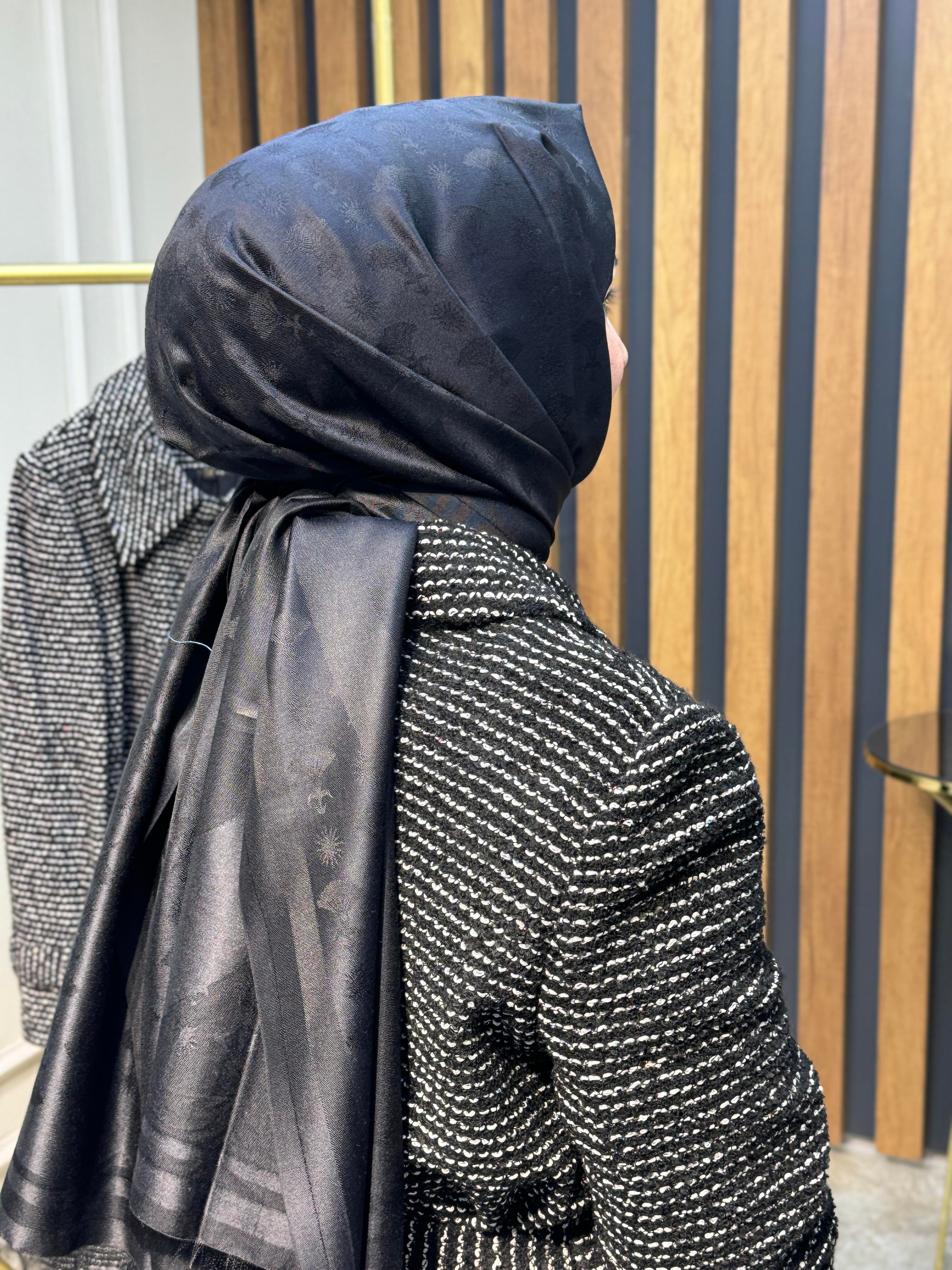 CHANEL KUMAŞ BELİ KEMERLİ KABAN-23803