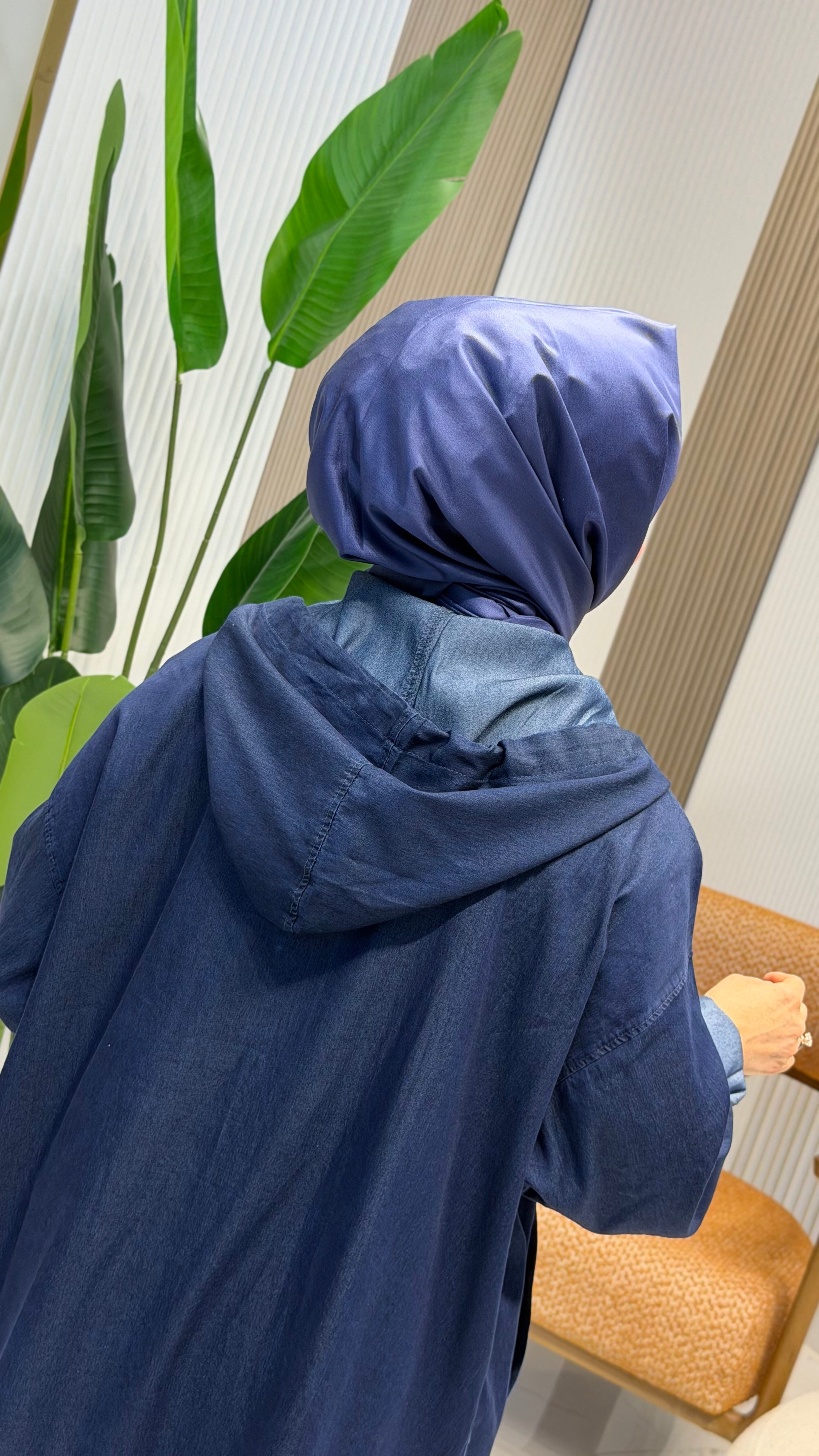 DENİM PANTOLONLU TAKIM LACİVERT- 5398