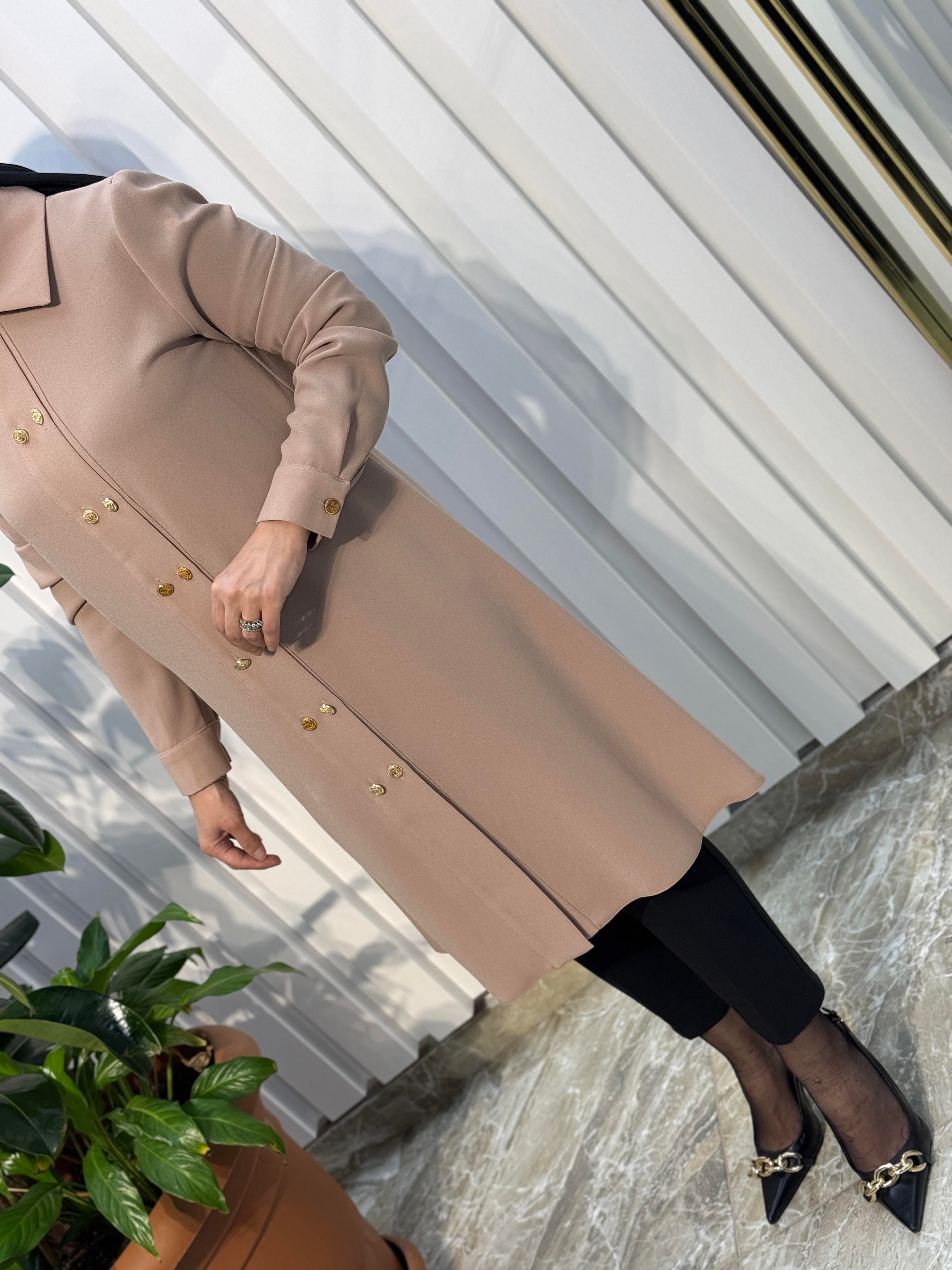 HAYA BLEZIR DÜĞMELİ TUNİK -1330