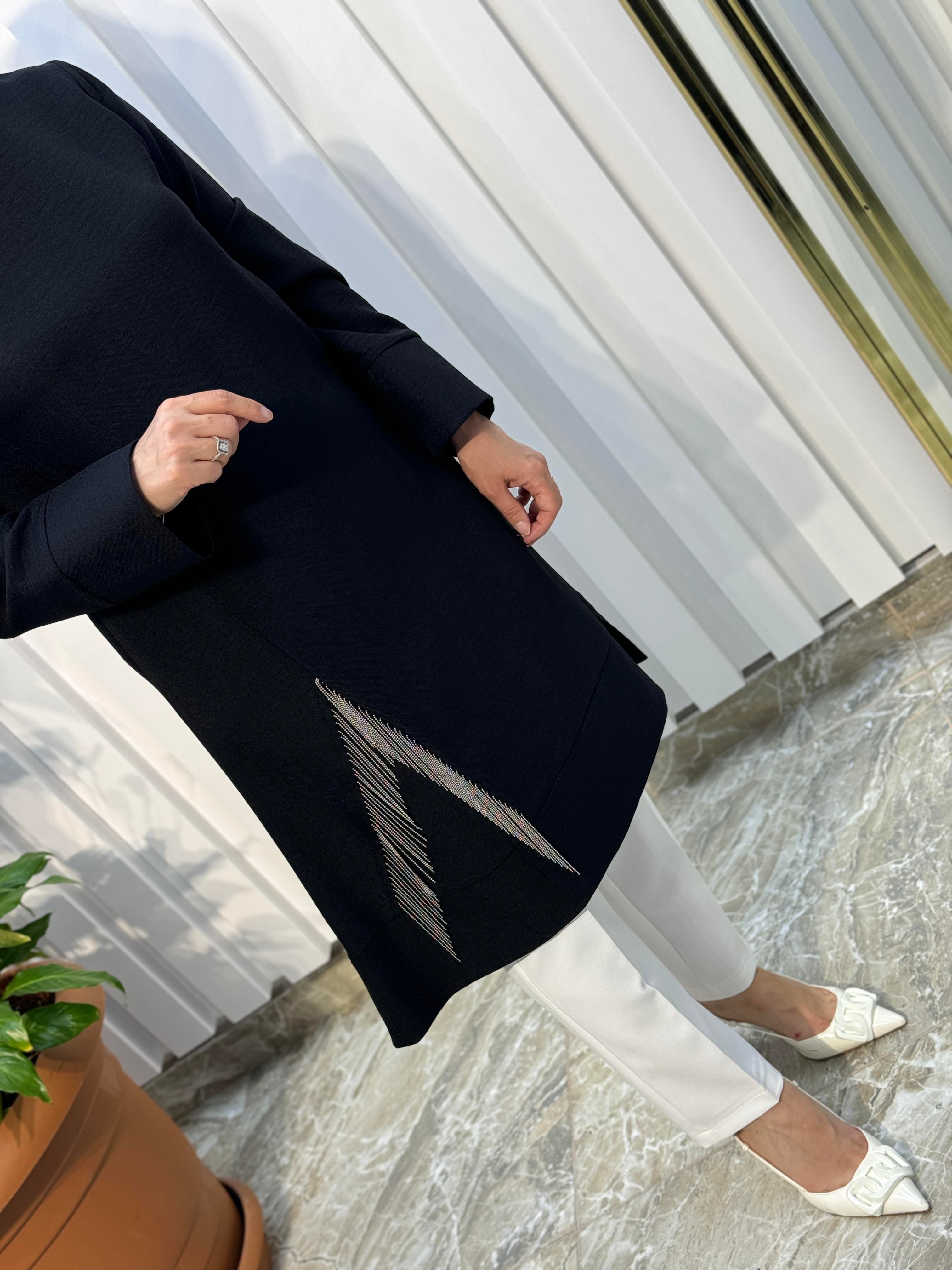 HAYA HAVVANA ZİNCİR DETAYLI TUNİK-1350