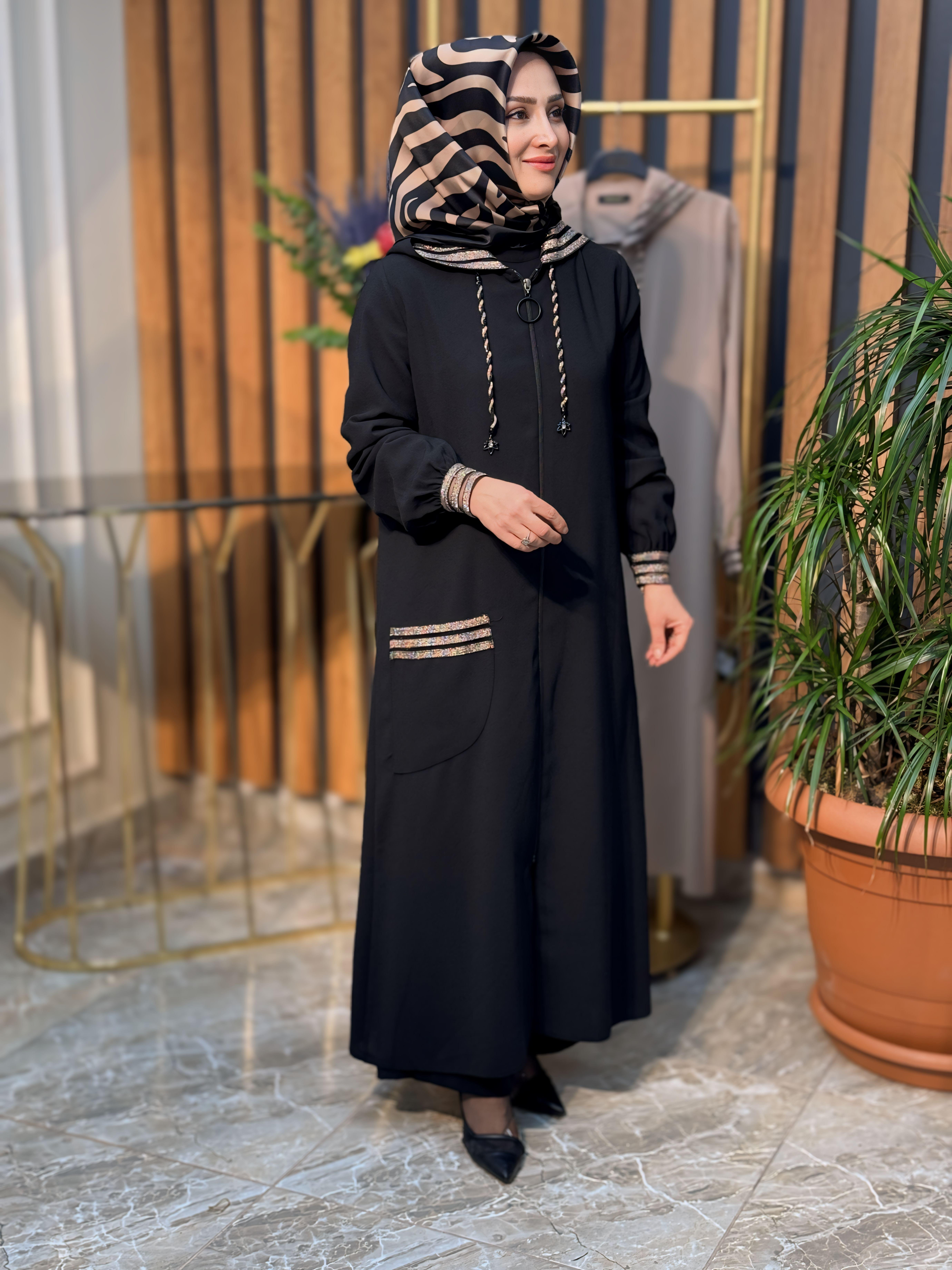 HAYA LASTİK DETAYLI GİY-ÇIK A1309