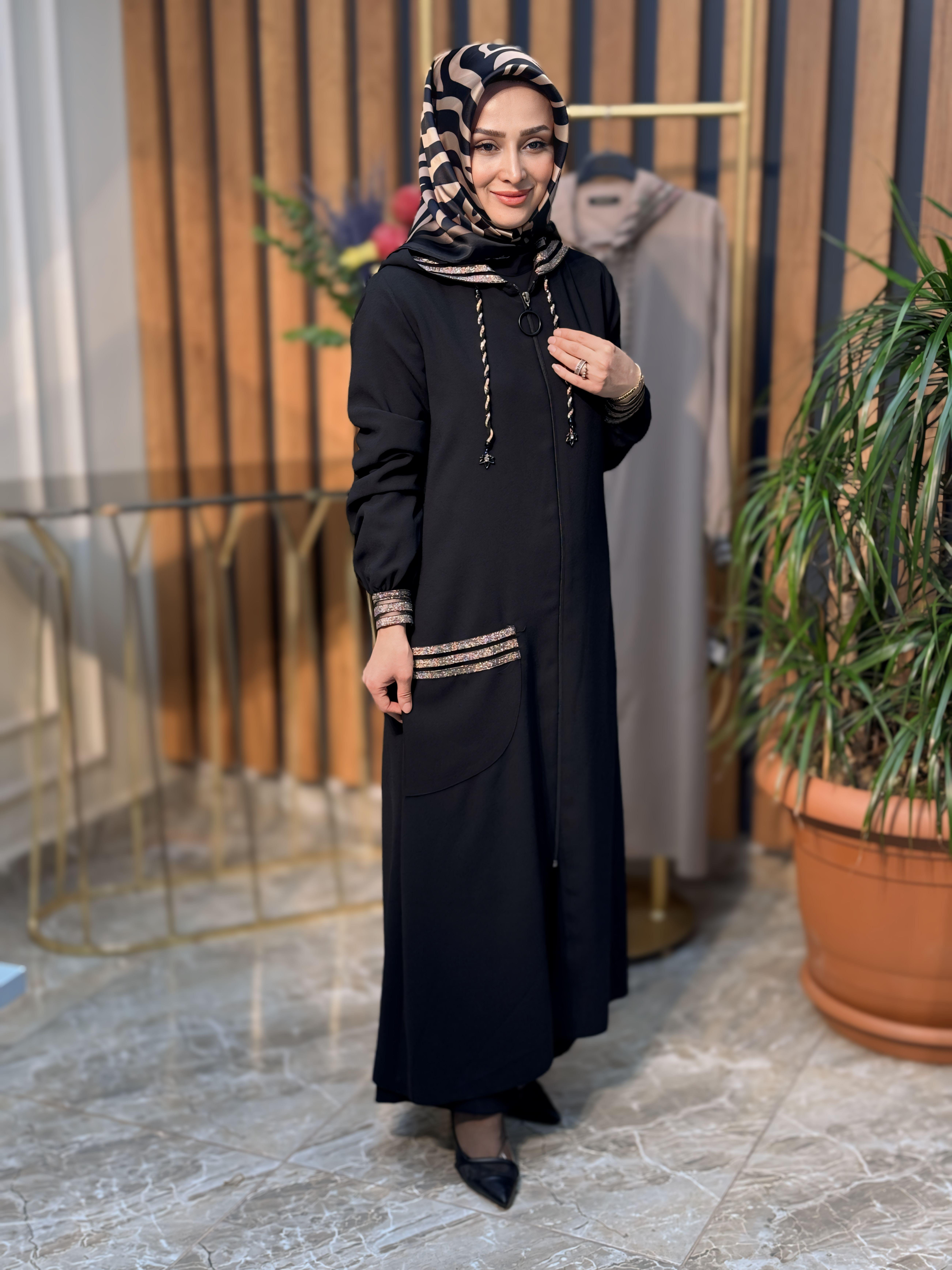 HAYA LASTİK DETAYLI GİY-ÇIK A1309