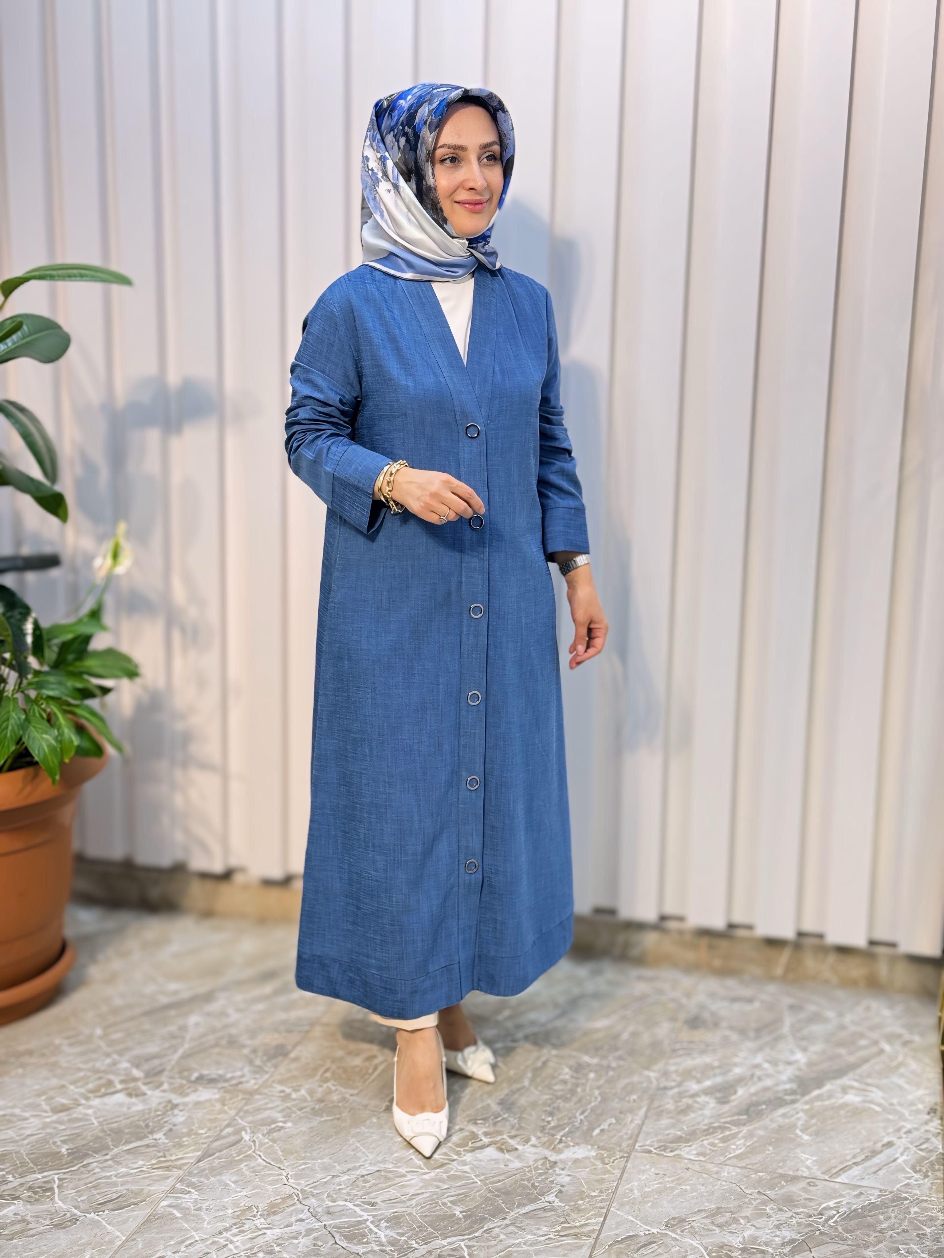 HAYA TENSEL V YAKALI GİYÇIK 1304