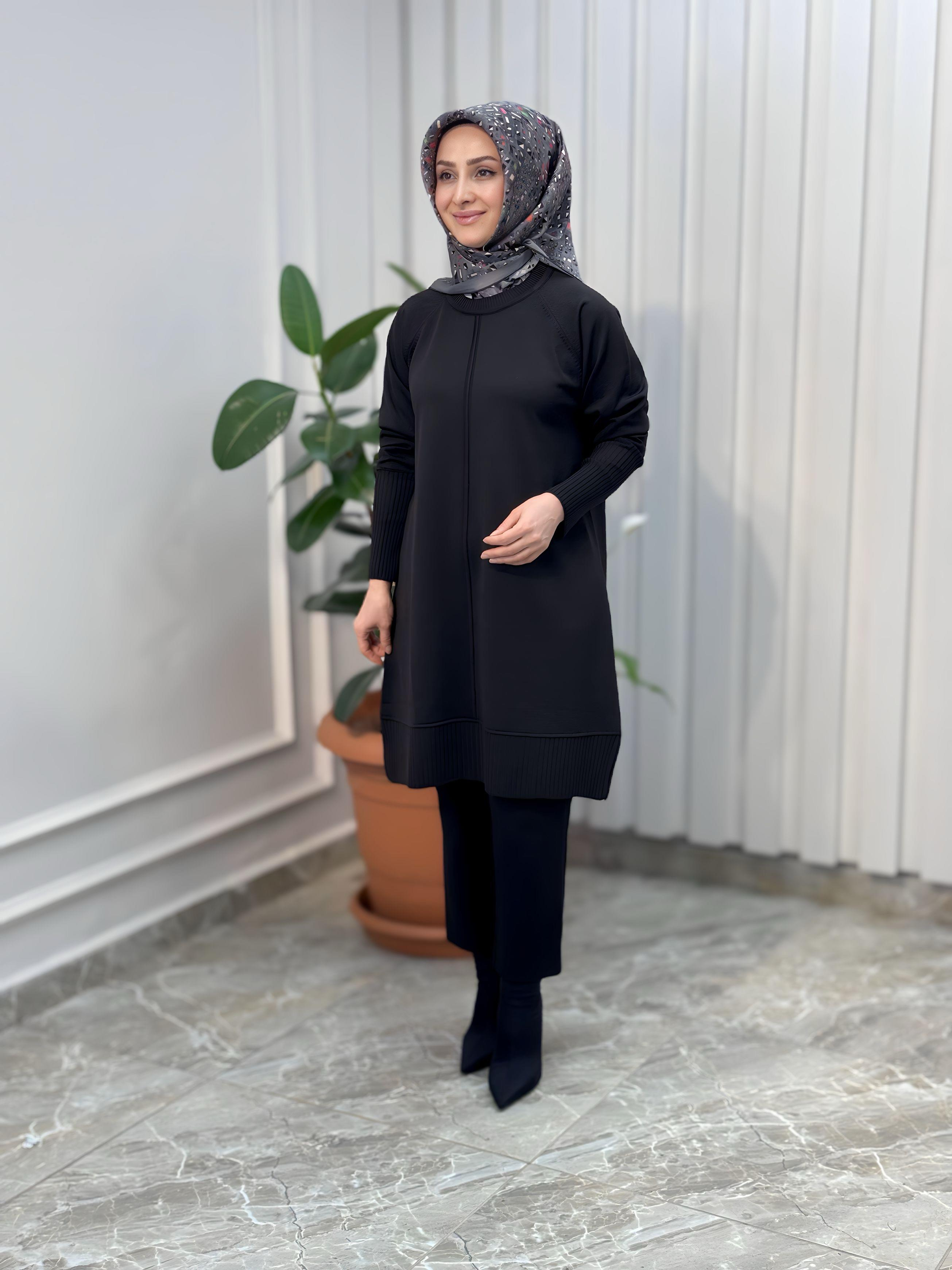 KADO KOLU LASTİKLİ TRİKO TUNİK KT014 