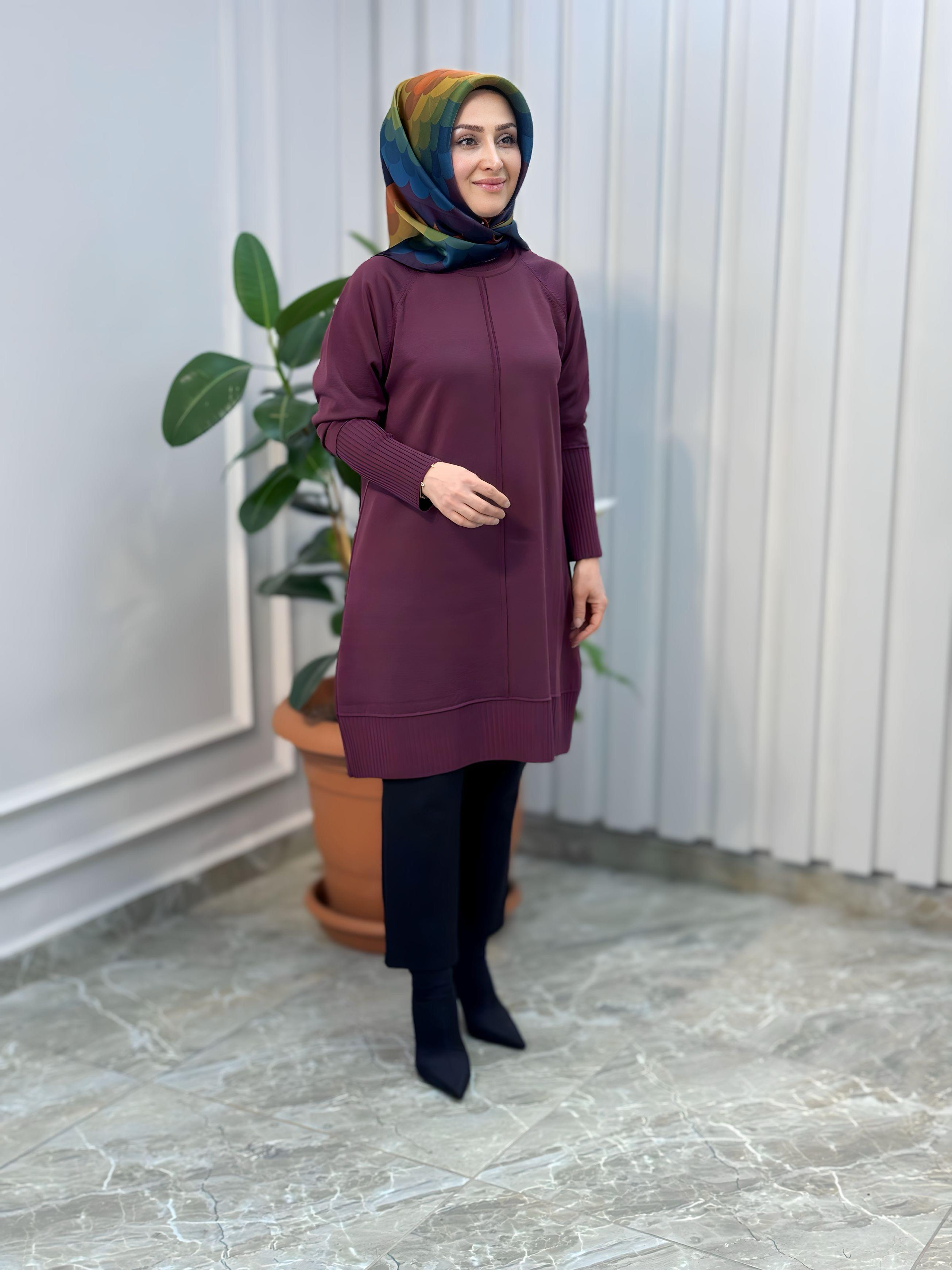 KADO KOLU LASTİKLİ TRİKO TUNİK KT014 