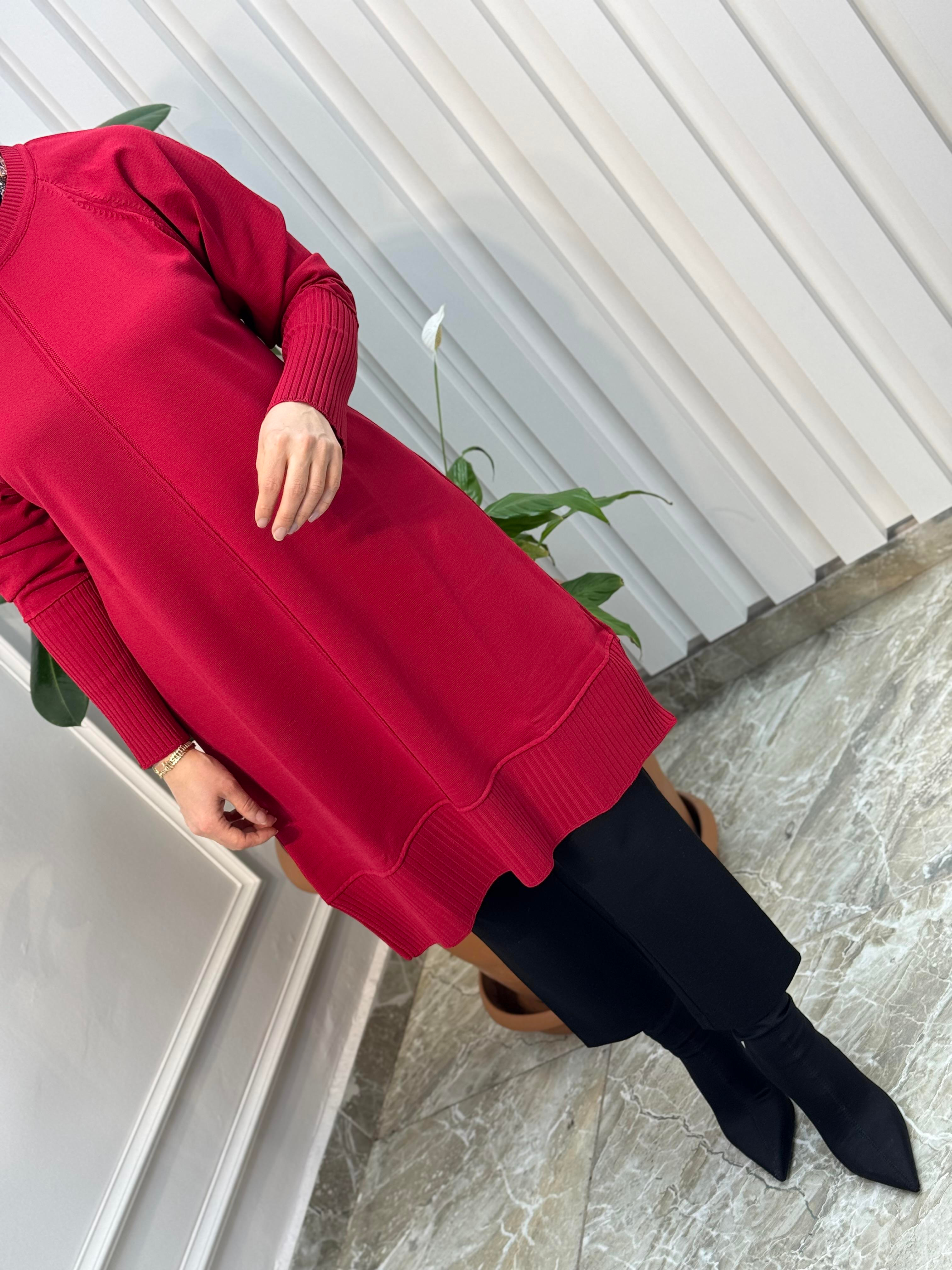 KADO KOLU LASTİKLİ TRİKO TUNİK KT014 