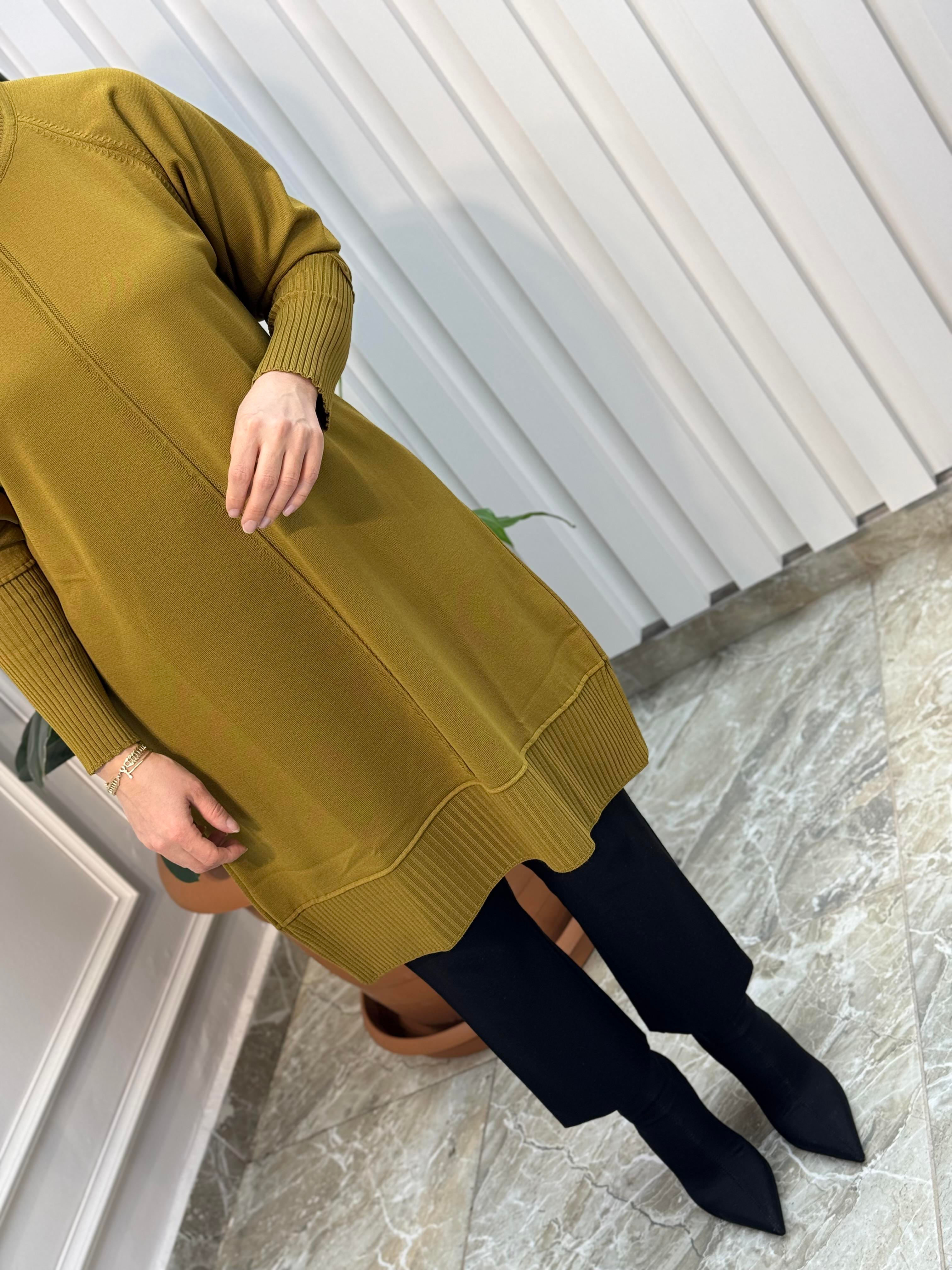 KADO KOLU LASTİKLİ TRİKO TUNİK KT014 