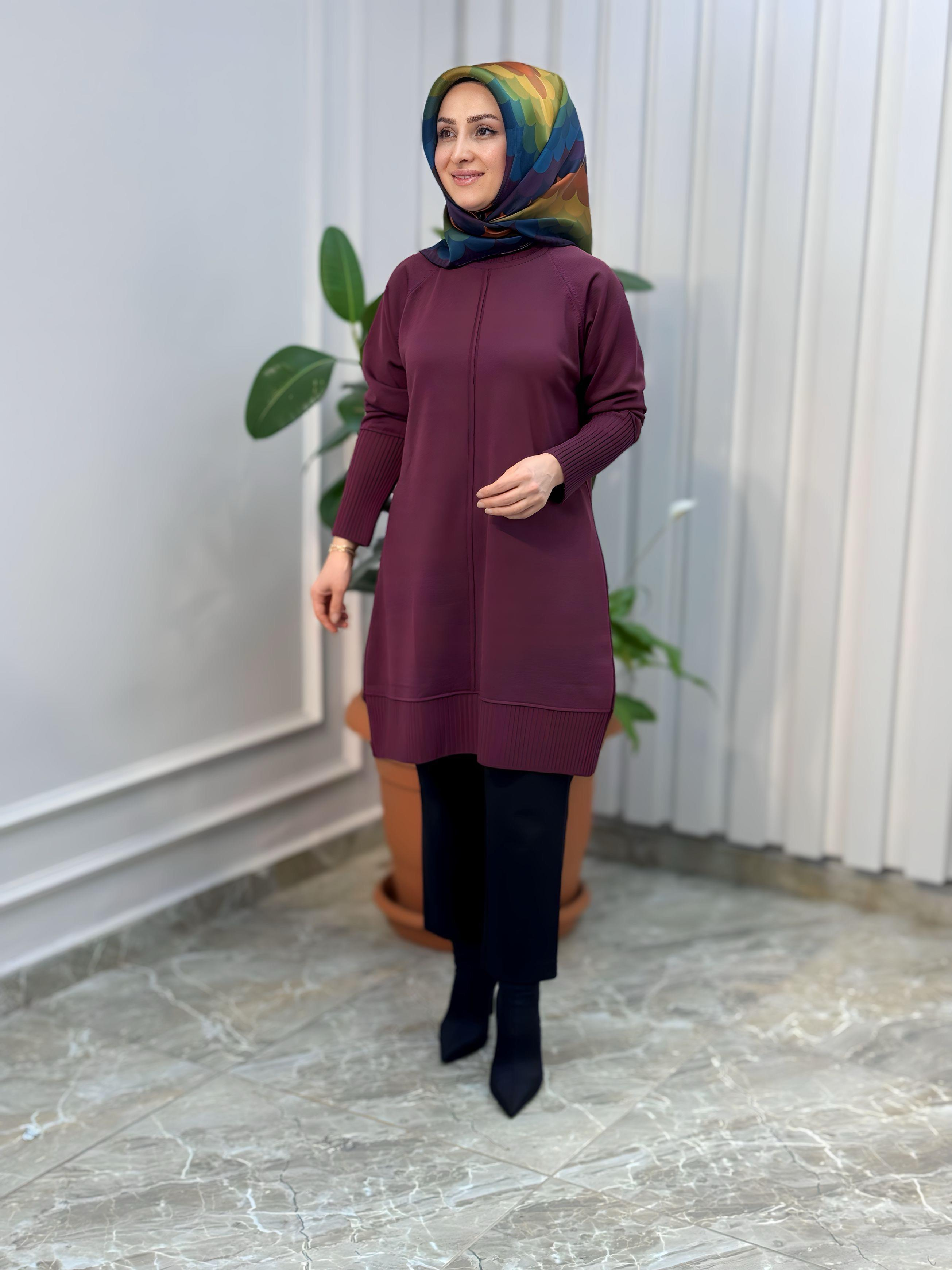 KADO KOLU LASTİKLİ TRİKO TUNİK KT014 