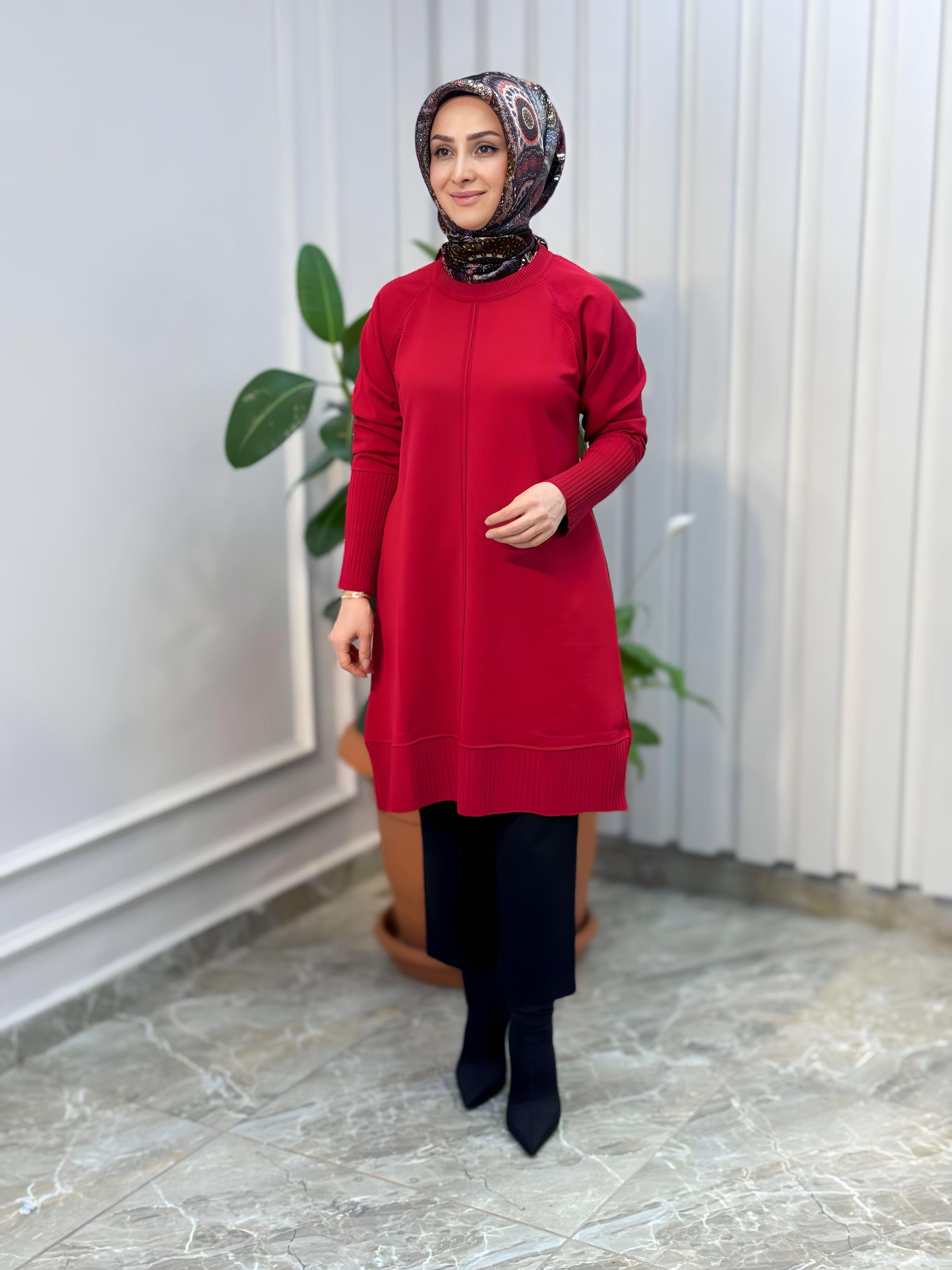 KADO KOLU LASTİKLİ TRİKO TUNİK KT014 