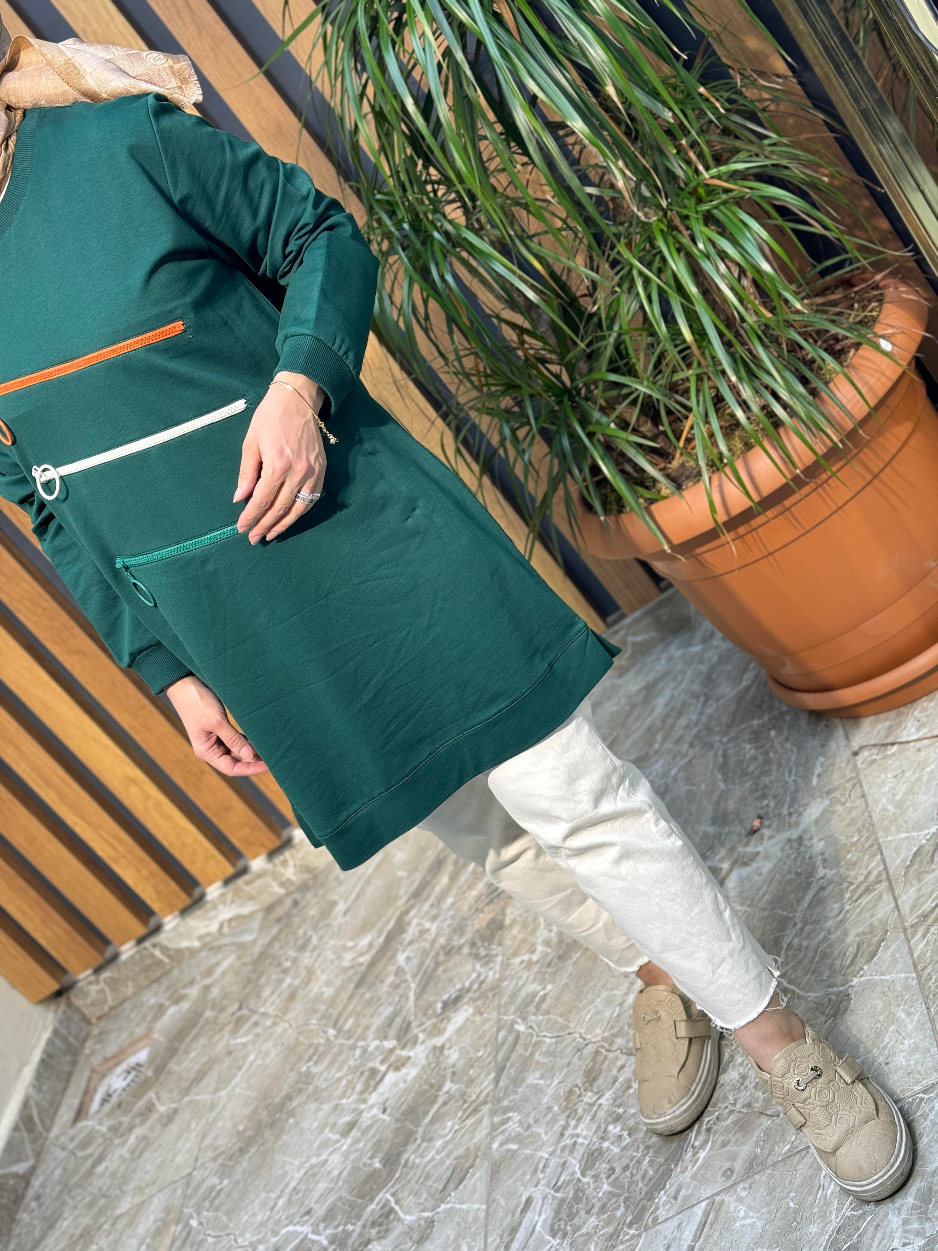 KADO SOFF FERMUARLI SWEAT 7384