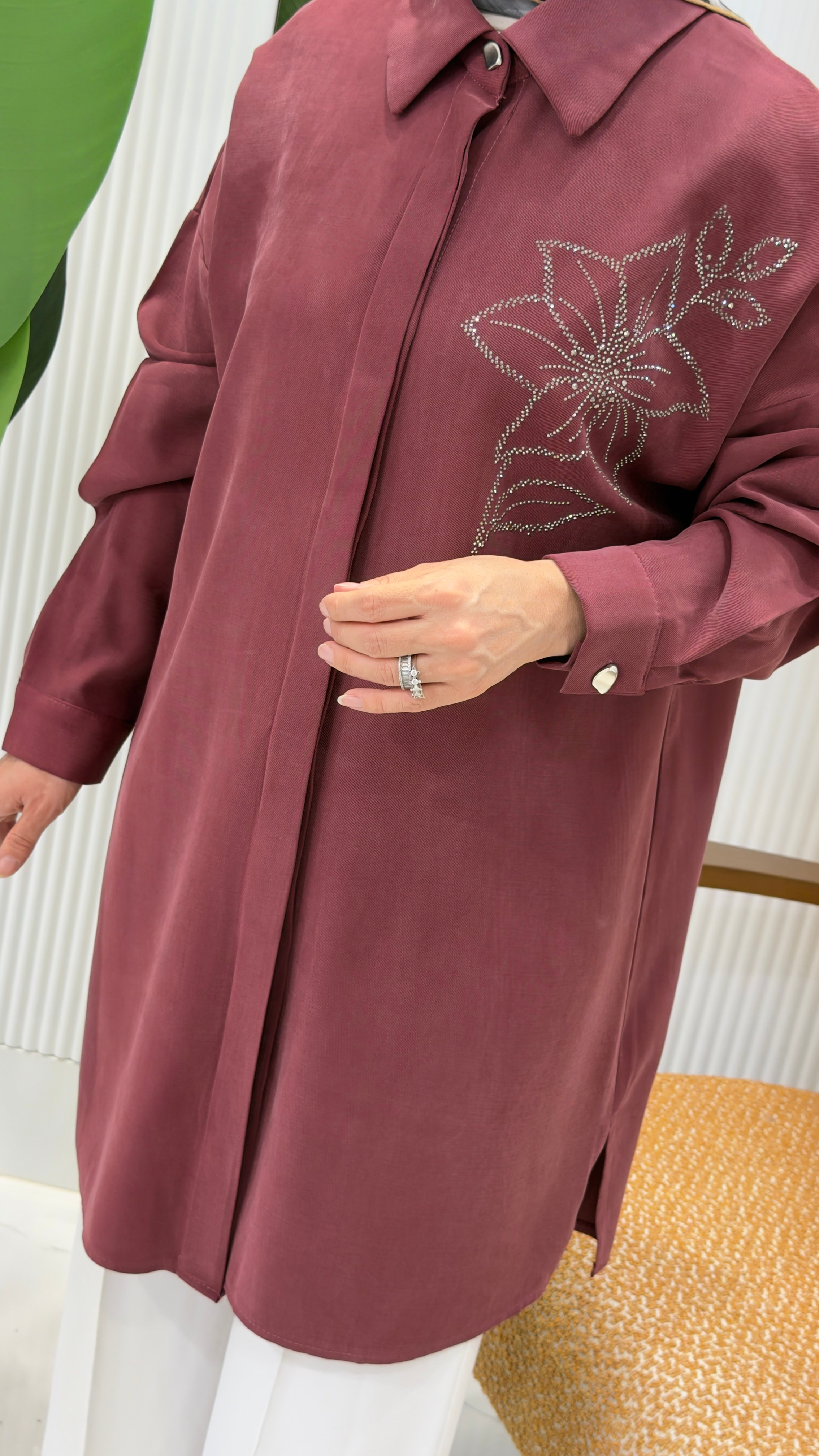 KADO TAŞLI GÖMLEK MÜRDÜM- 268200