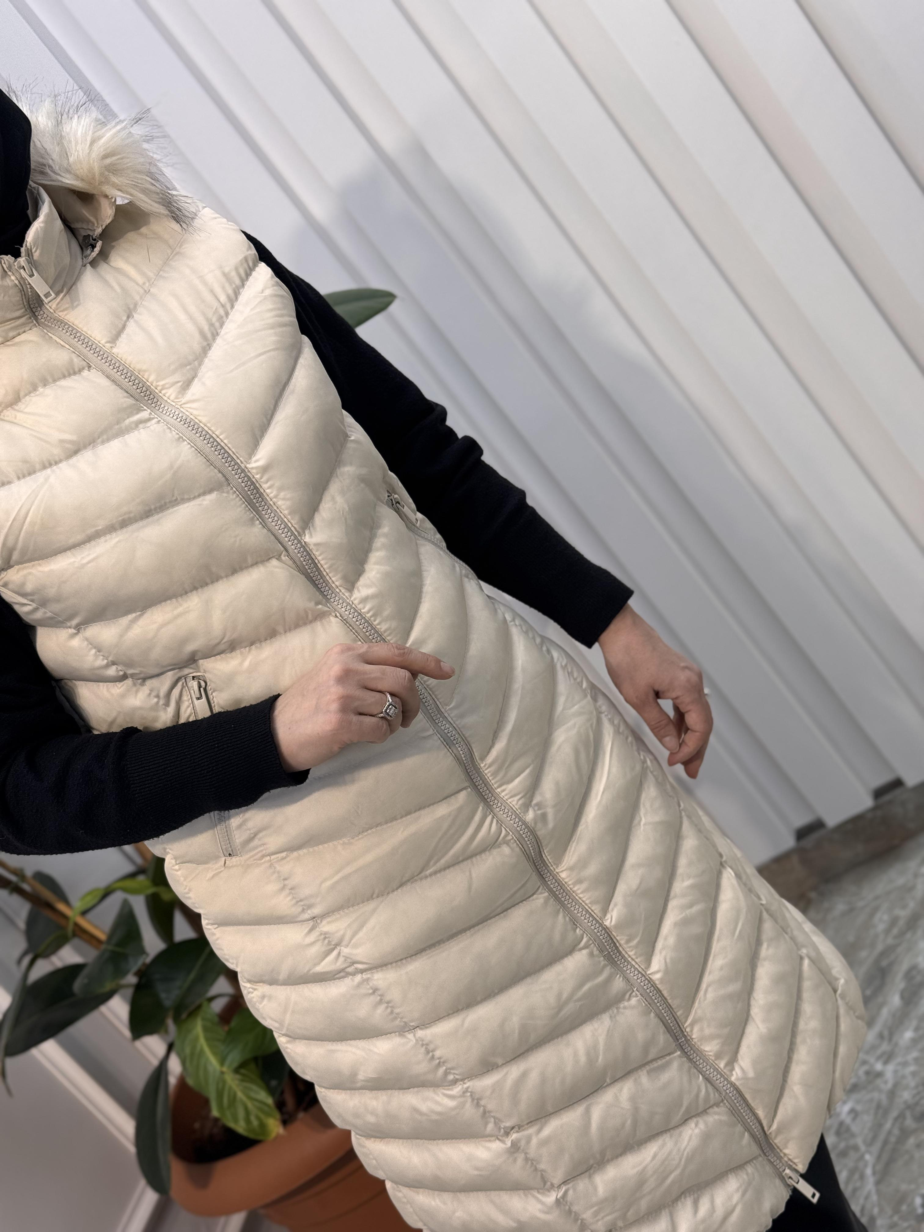 KADO UZUN ŞİŞME YELEK 3025-1