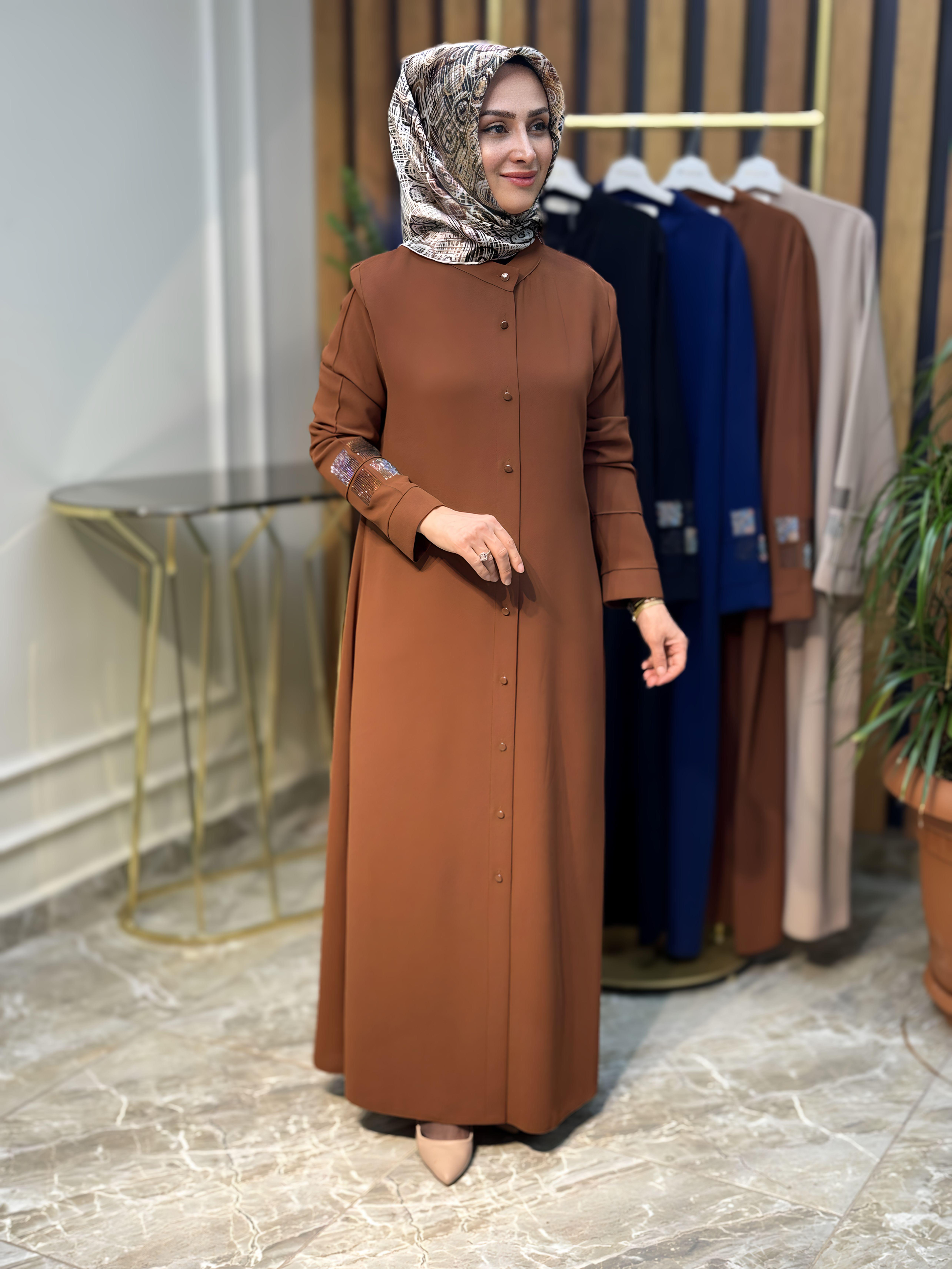 KREP ÇIMALI TAŞLI GİY-ÇIK -4713