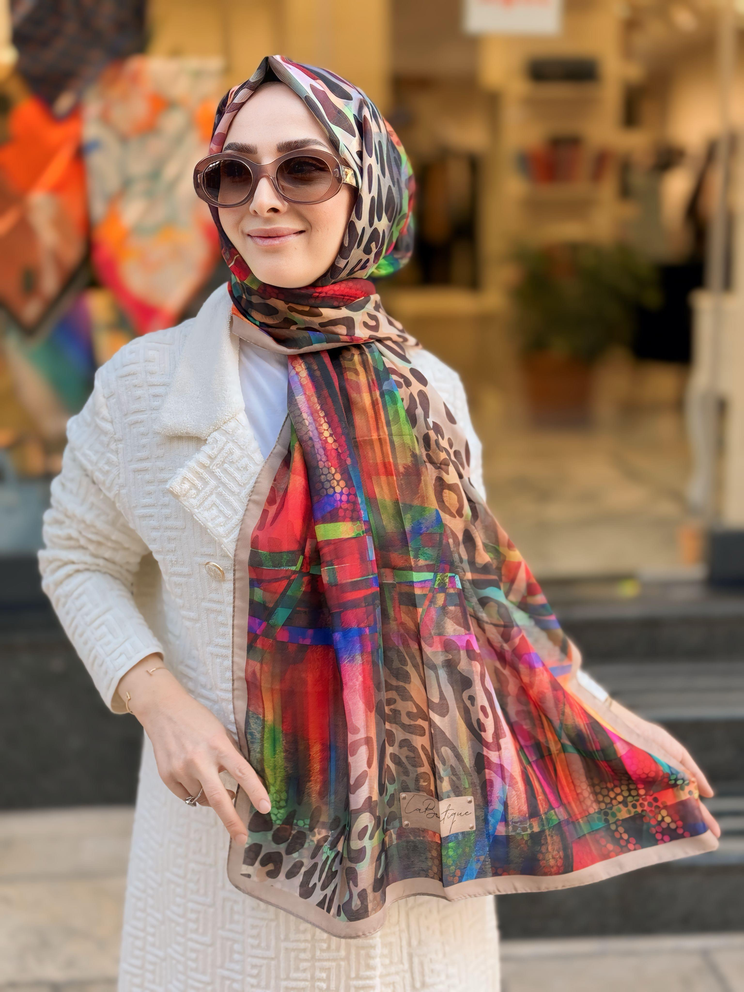LA BOUIQUE HERBAL PAMUKLU ŞAL 2030 - 01 -70X190