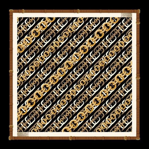 LA BOUTIQUE 1919 SURA İPEK EŞARP - 04 - 90X90