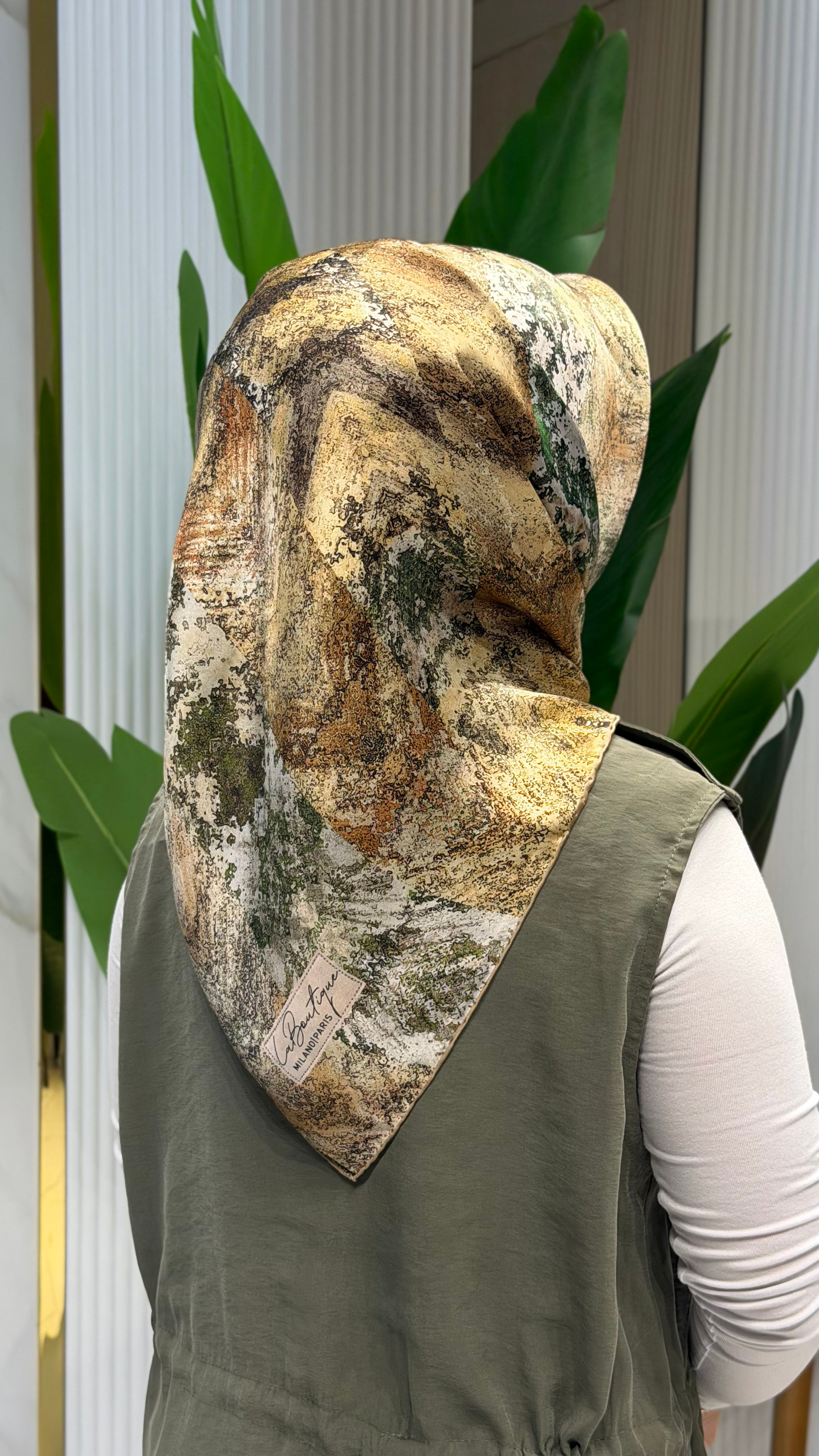 LA BOUTIQUE SURA İPEK EŞARP 2537-07