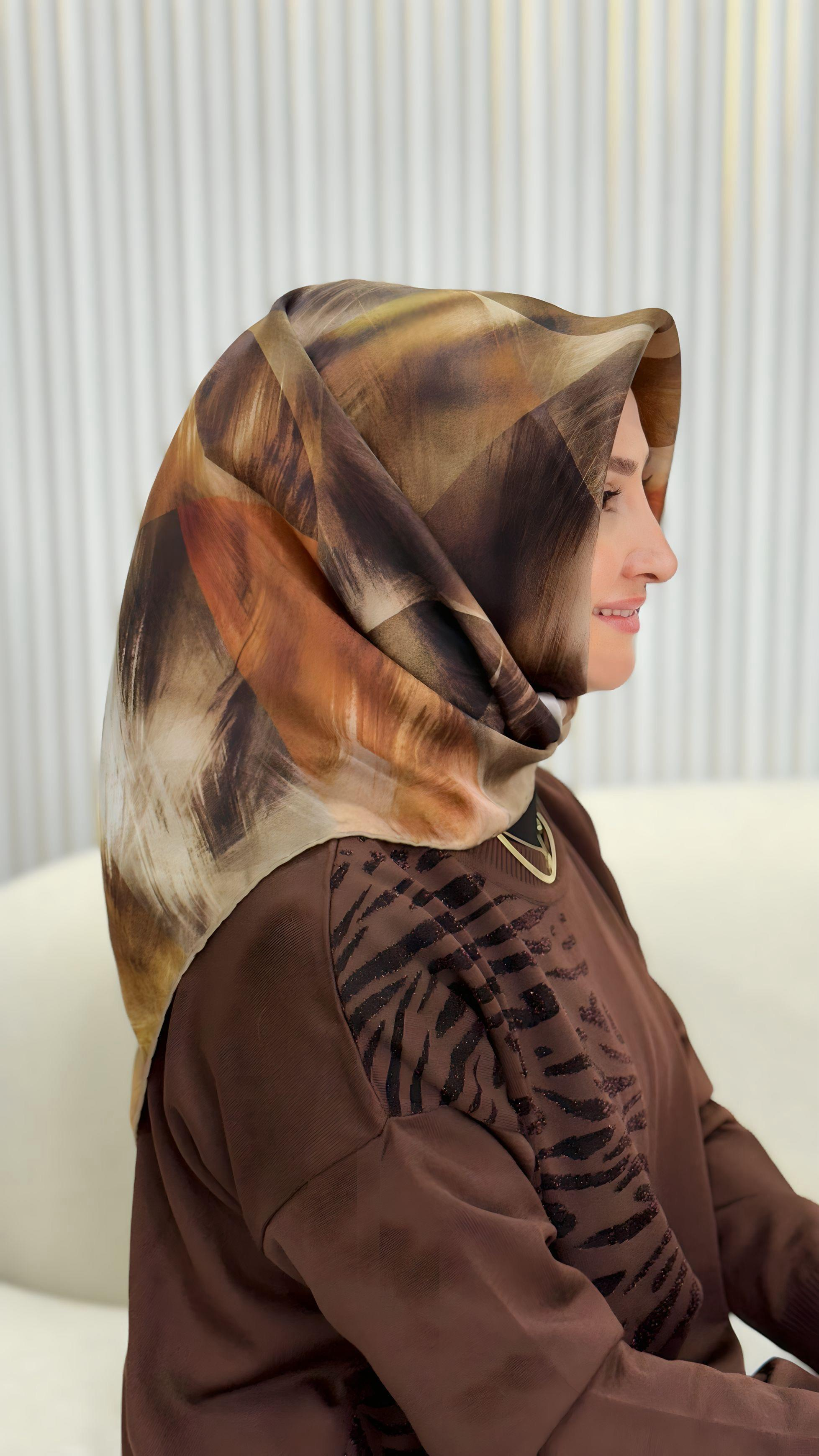 LA BOUTİQUE SURA İPEK EŞARP 2540-09