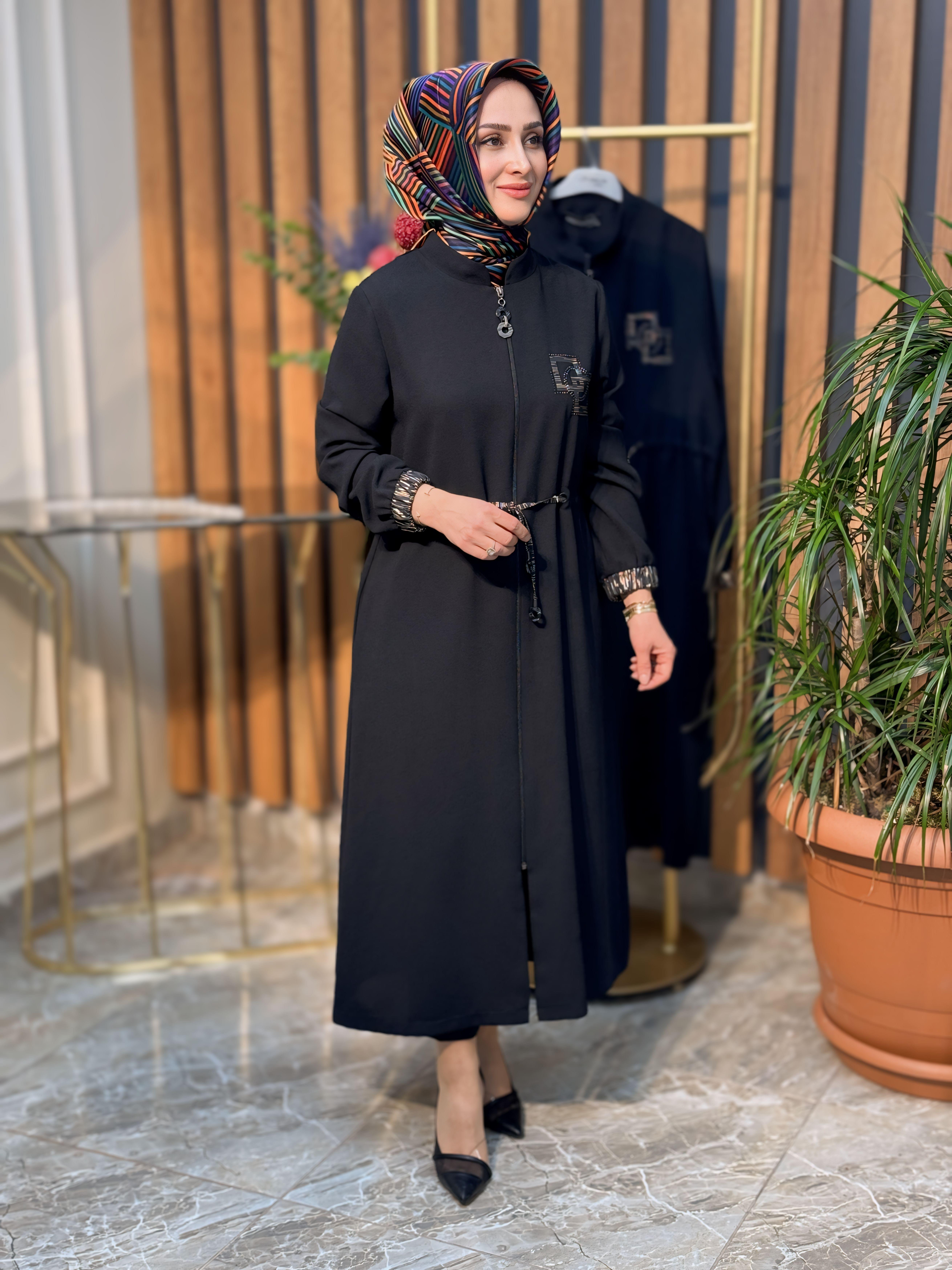 MELİH ÖNDEN FERMUARLI ARMALI LASTİKLİ GİY-ÇIK 4117