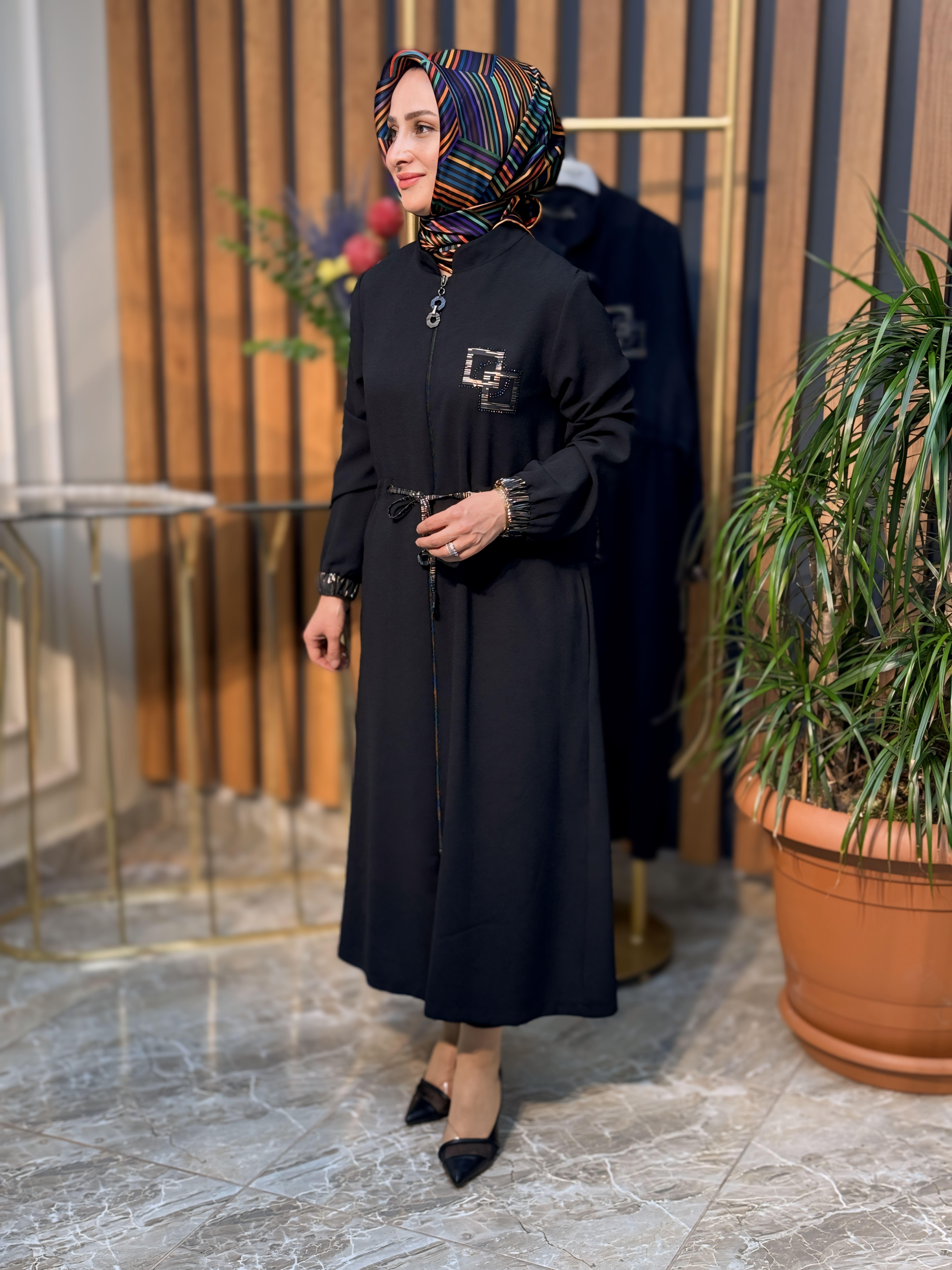 MELİH ÖNDEN FERMUARLI ARMALI LASTİKLİ GİY-ÇIK 4117