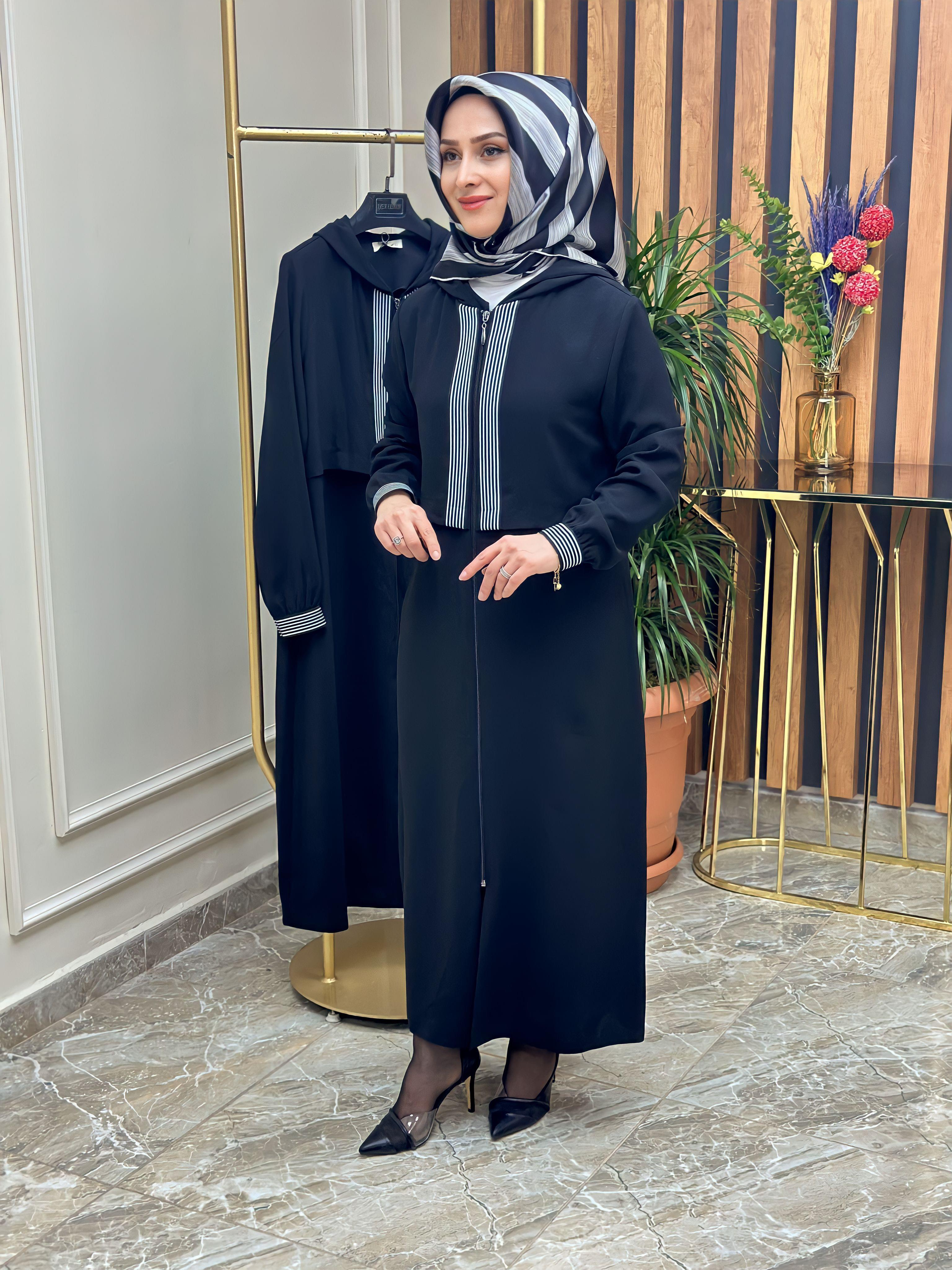 QETENN ŞERİT DETAYLI GİYÇIK 4608