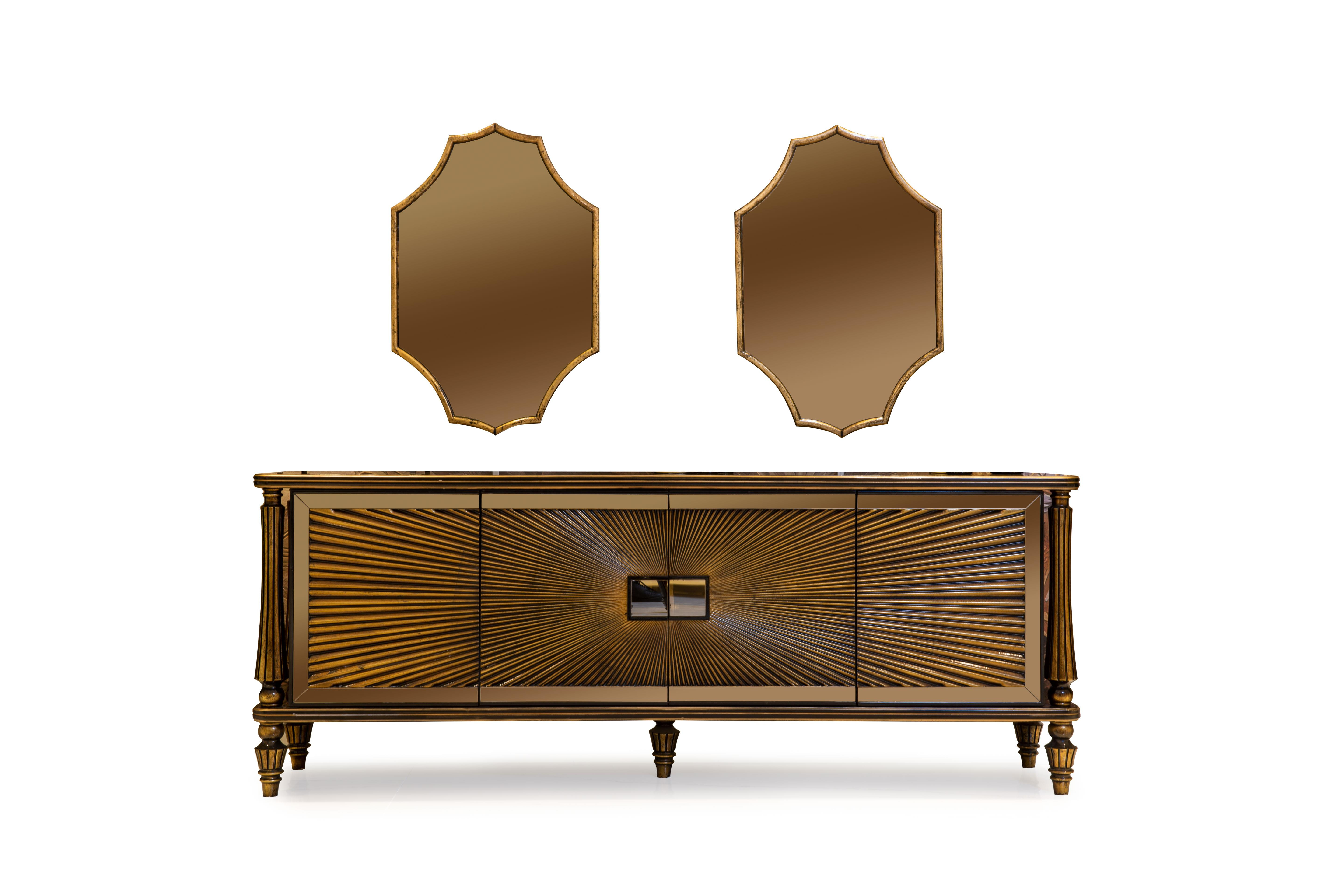 ART DECO KONSOL AYNA