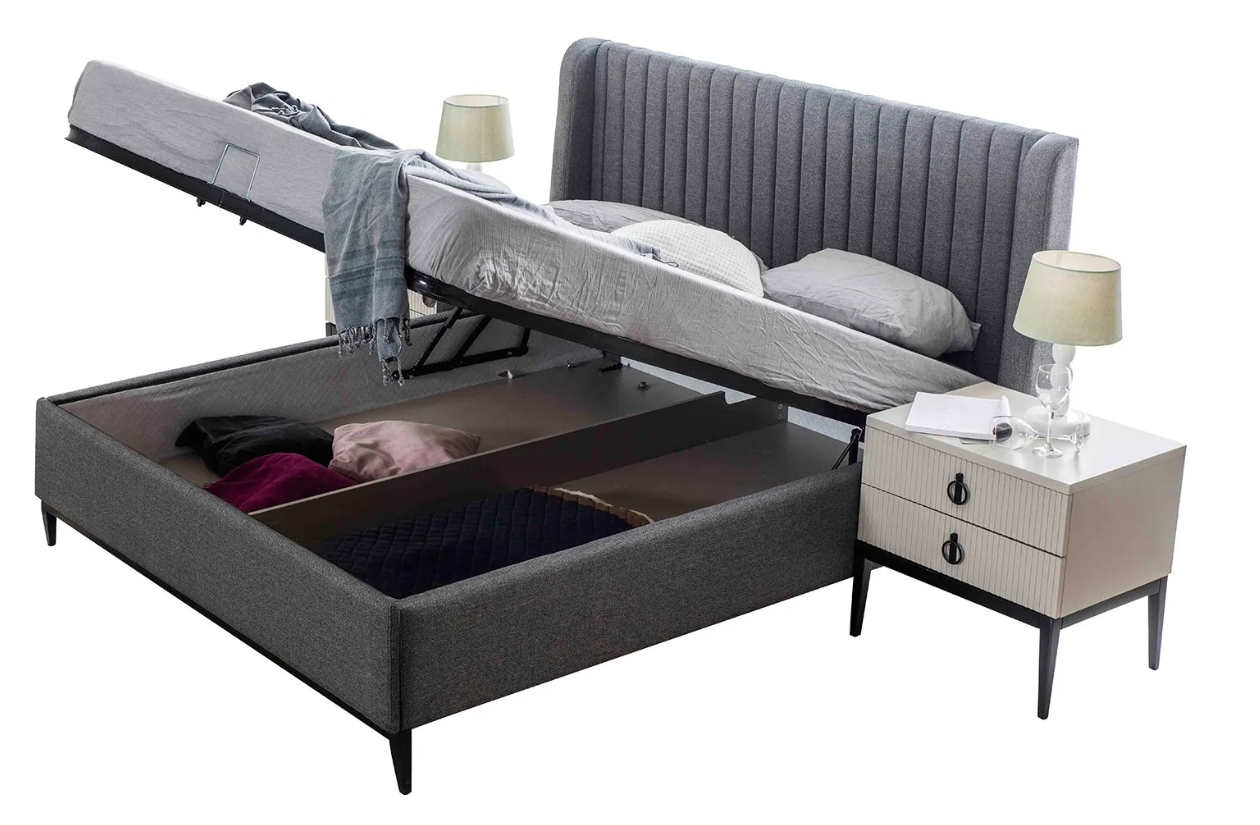 DEFNE 160*200 BAZALI KARYOLA BENÇSİZ