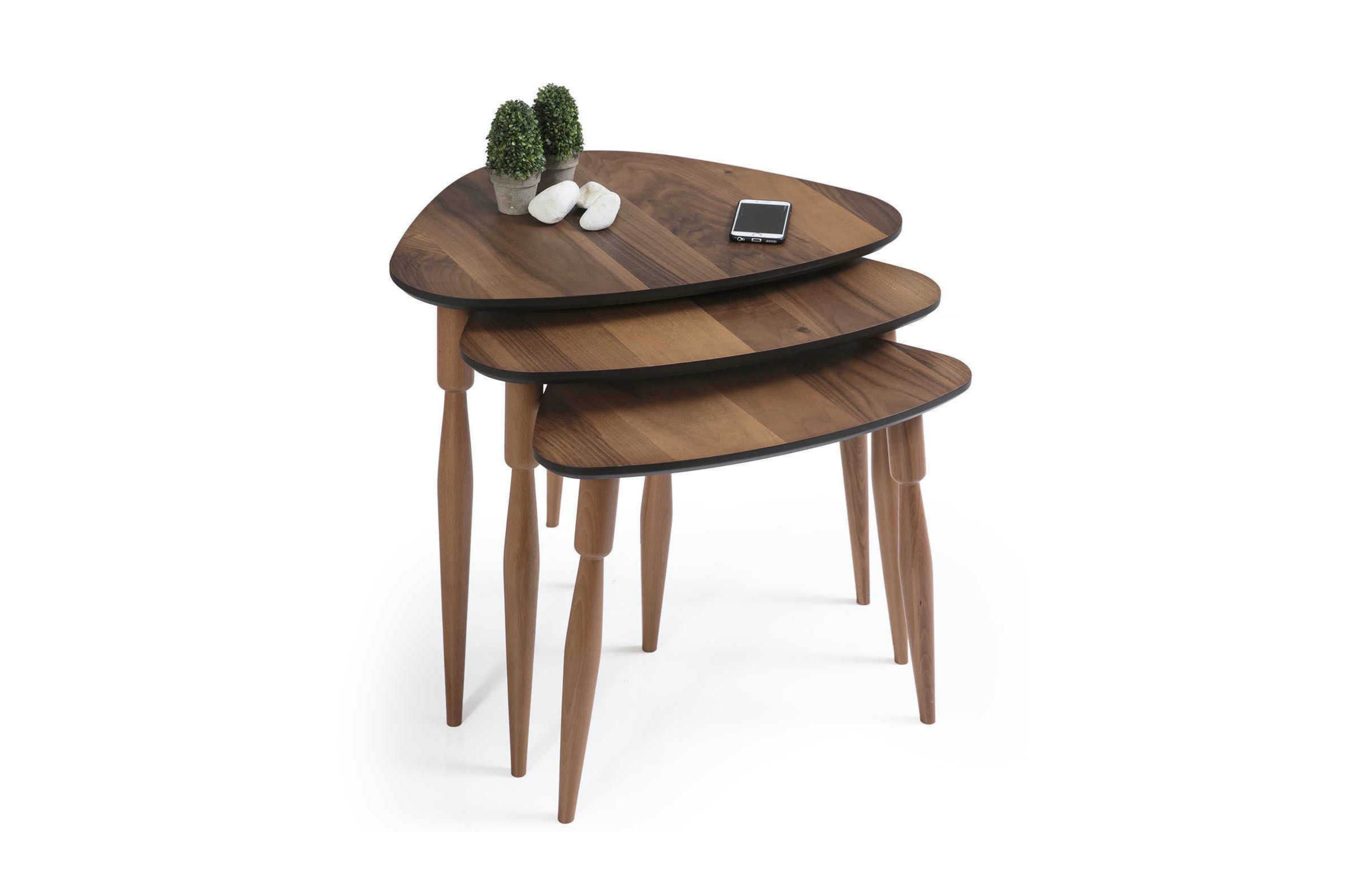EGE WALNUT ZİGON SEHPA
