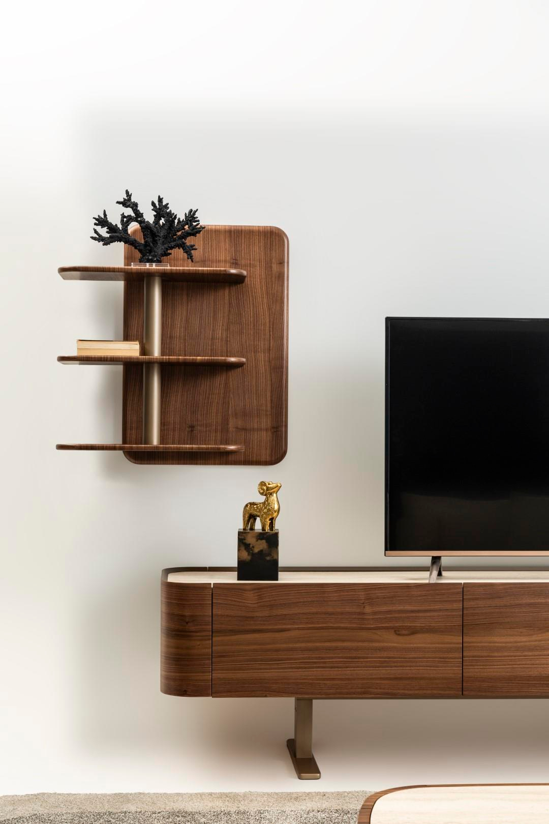 OTTO PLUS TV ÜST RAFLI PANO