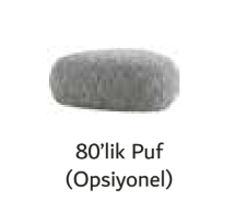 SAN VİTO 80 CM PUF