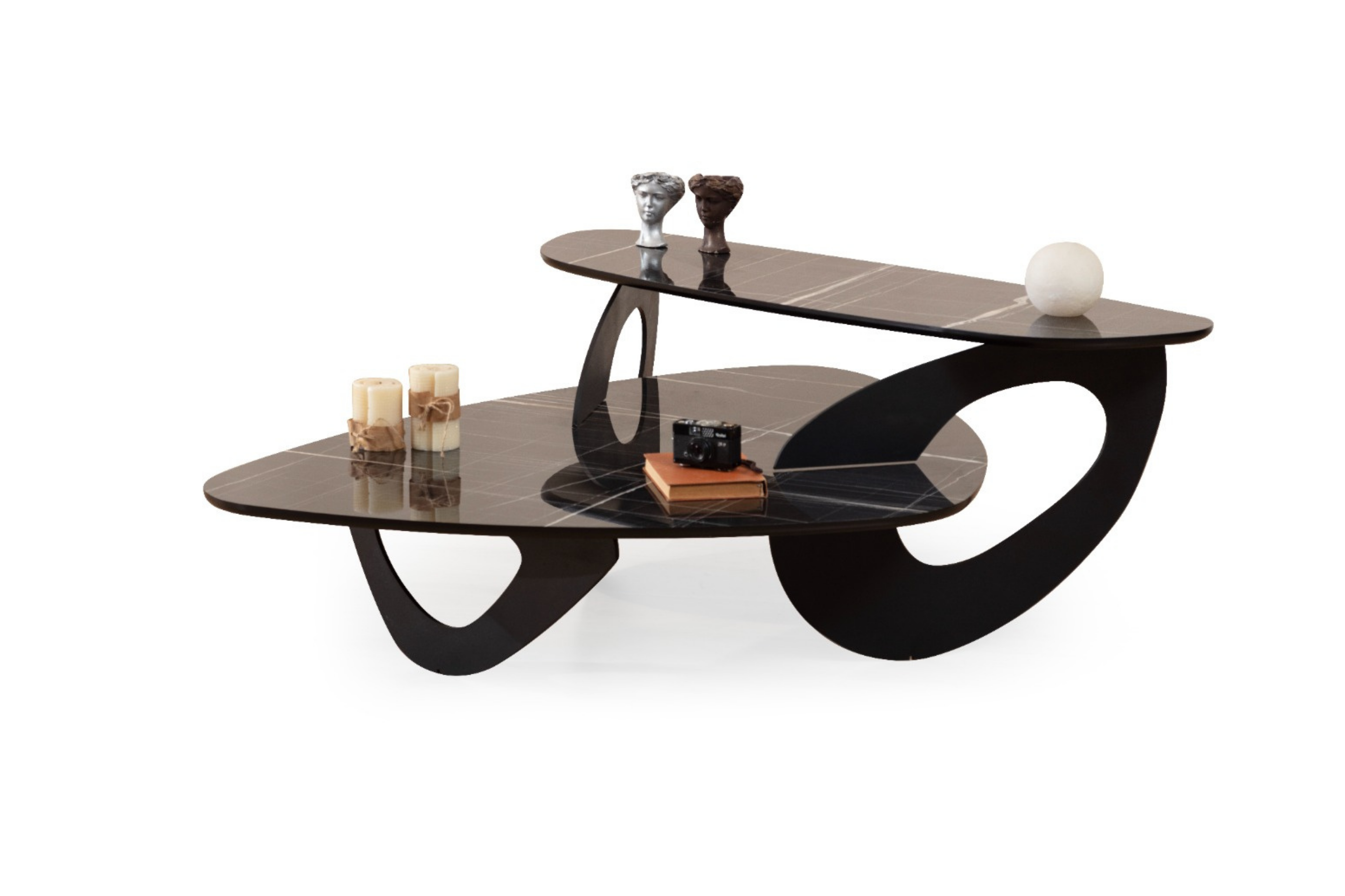 SOLİD BLACK ORTA SEHPA